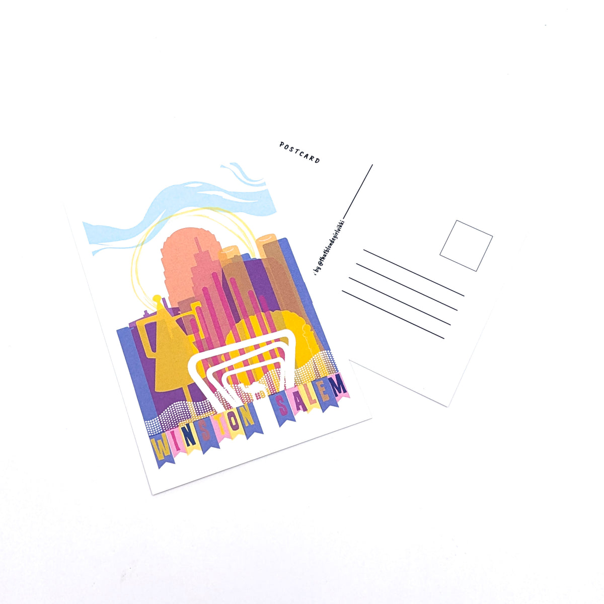 Celebrate Winston Salem-Post Card
