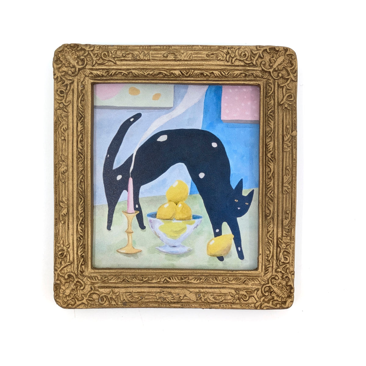 Brandon Vosika - Fancy Art Magnets - The Cat Jumped Over the Lemons - VISUAL INDEX