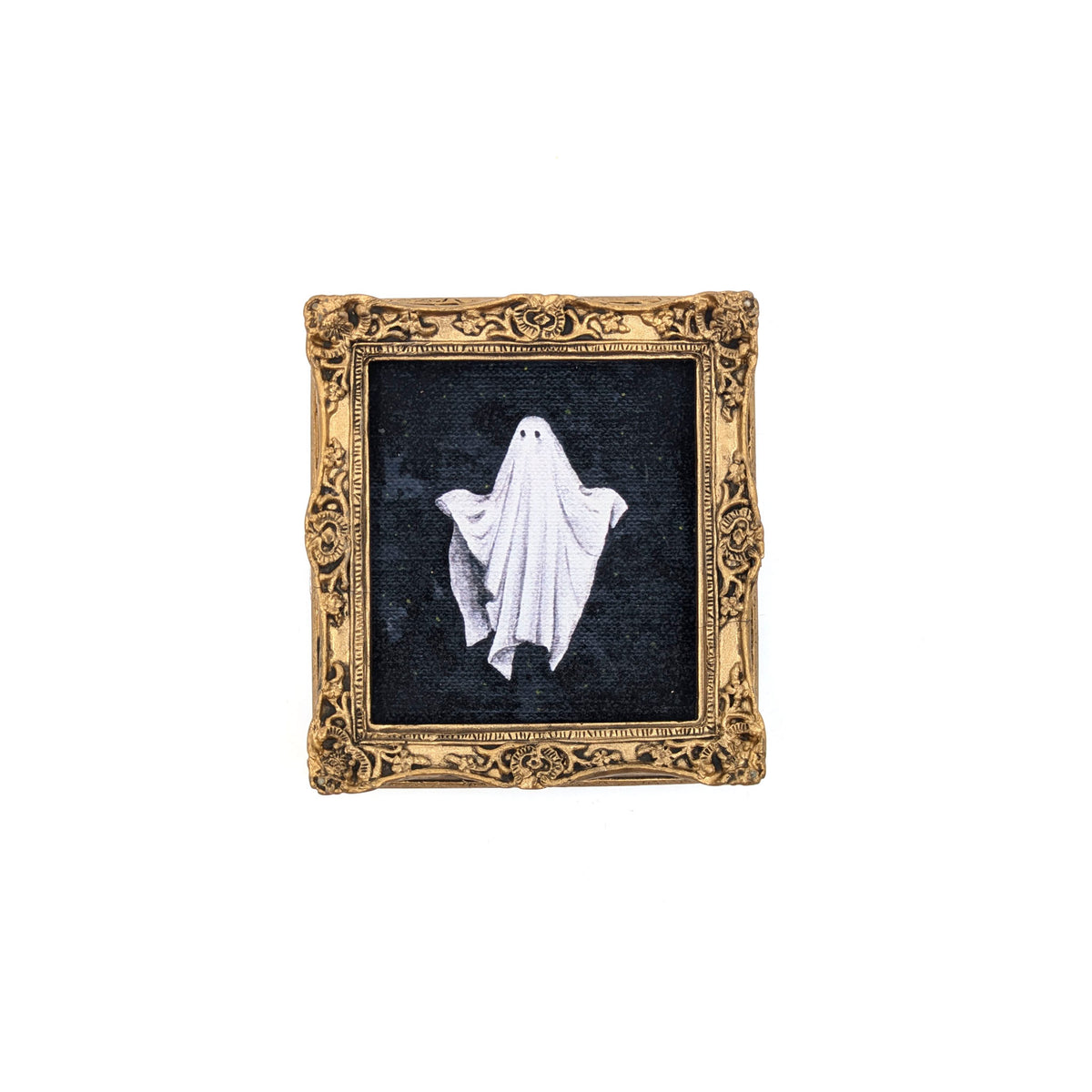 Brandon Vosika - Mini Gold Framed Art Prints - Alone in the Dark - VISUAL INDEX