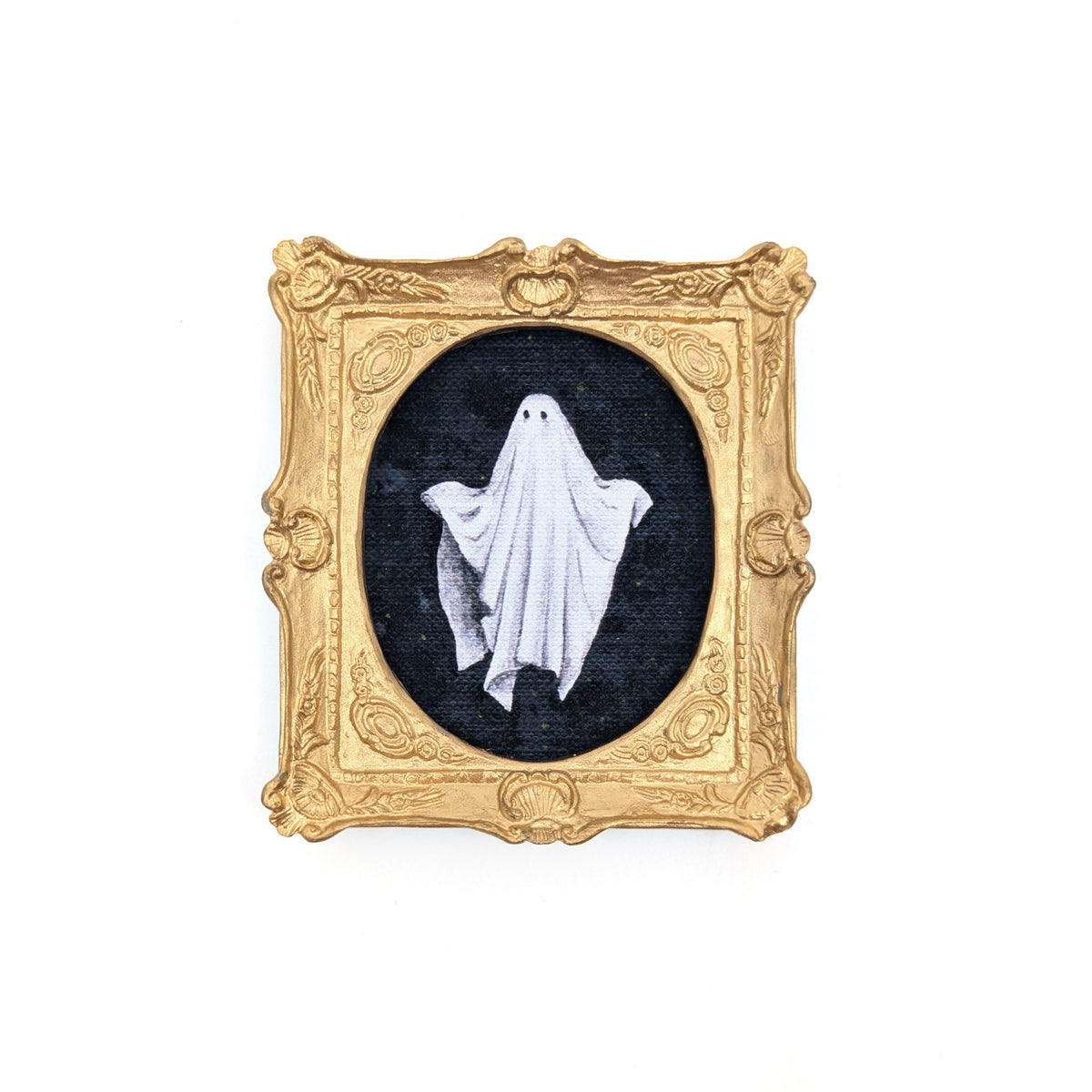 Brandon Vosika - Mini Gold Framed Art Prints - Alone in the Dark - VISUAL INDEX