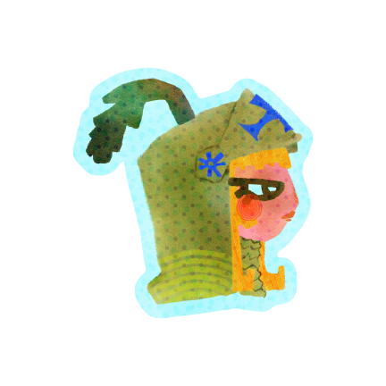Knight! Sticker