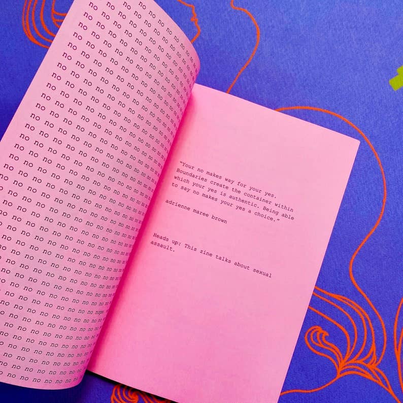 How To Say No zine
