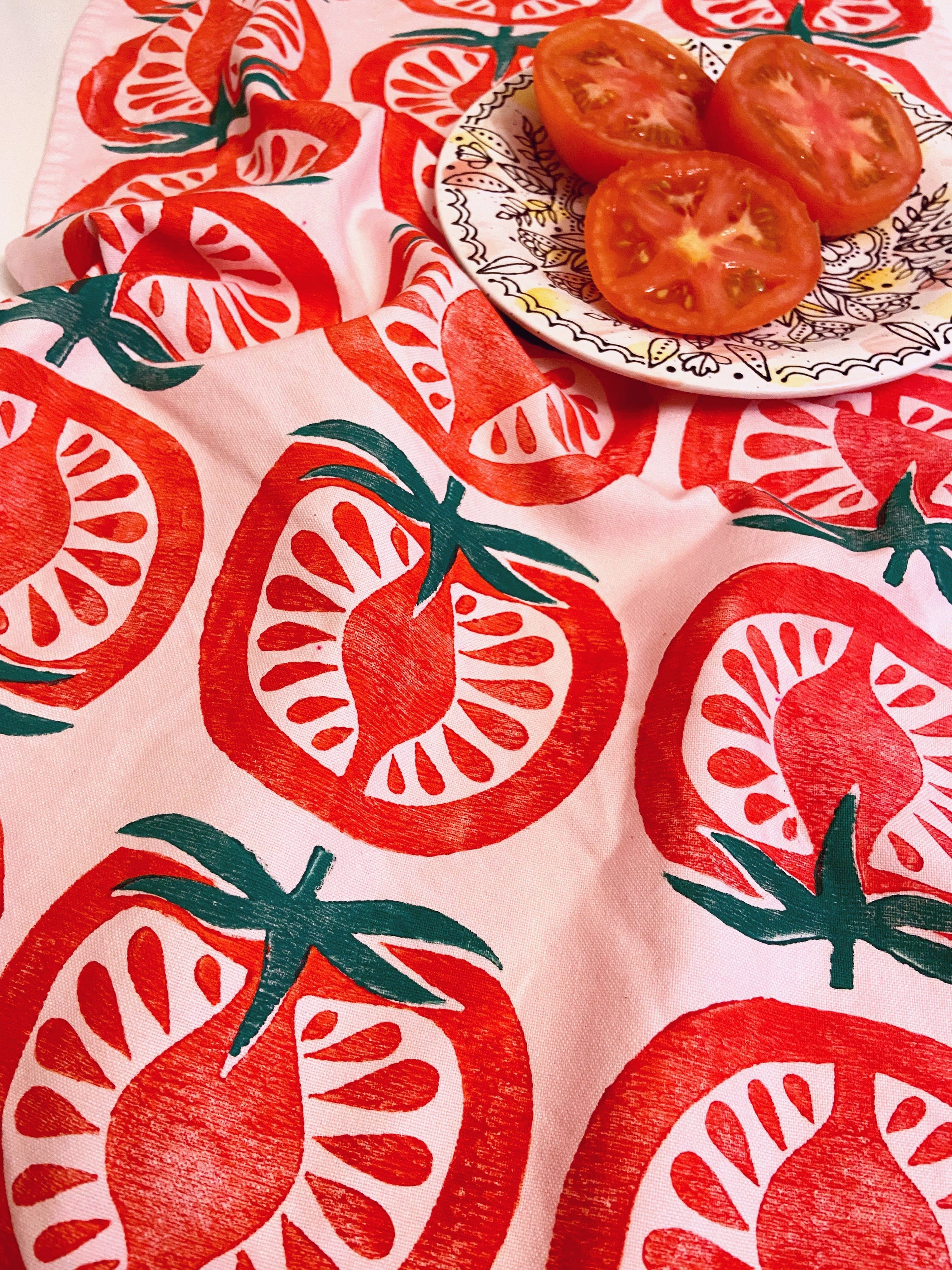 Tomato Tea Towel