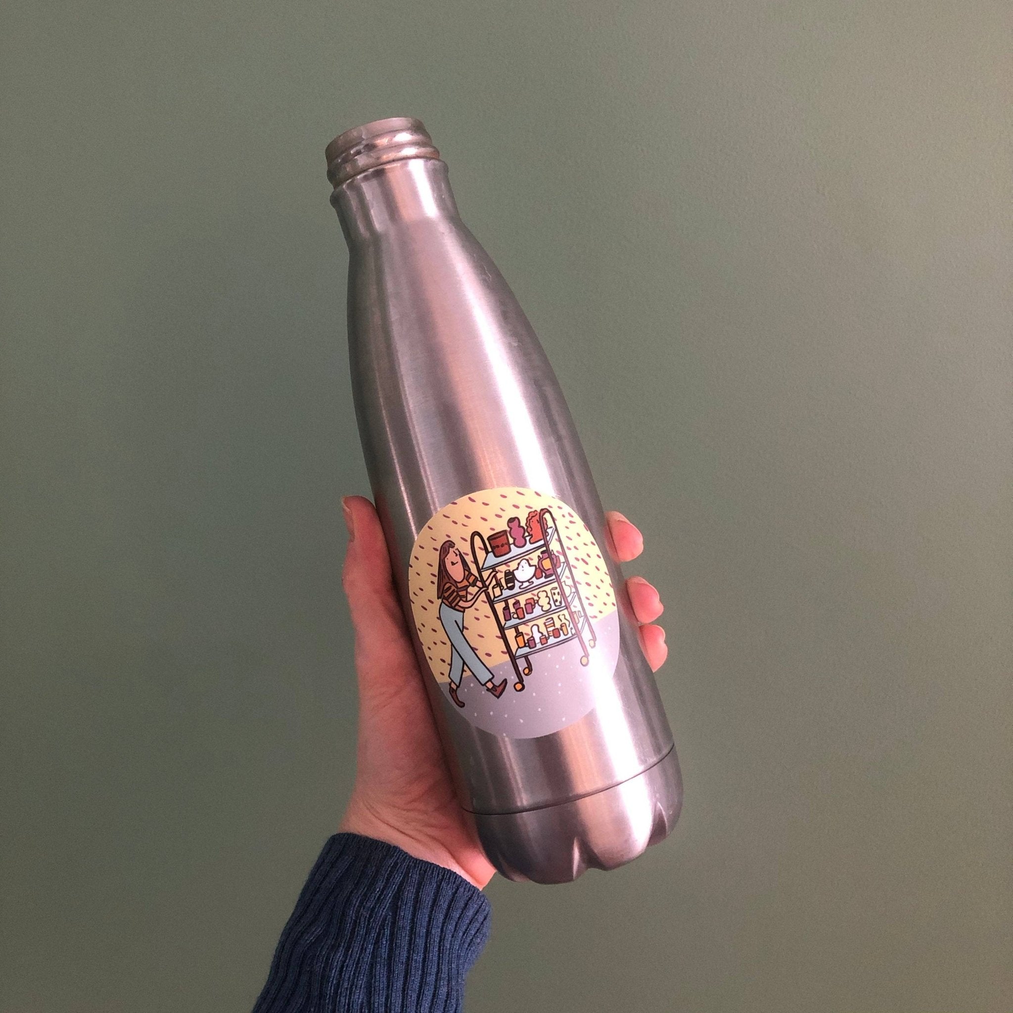 Molly Anne Bishop - Cart Girl Sticker - VISUAL INDEX