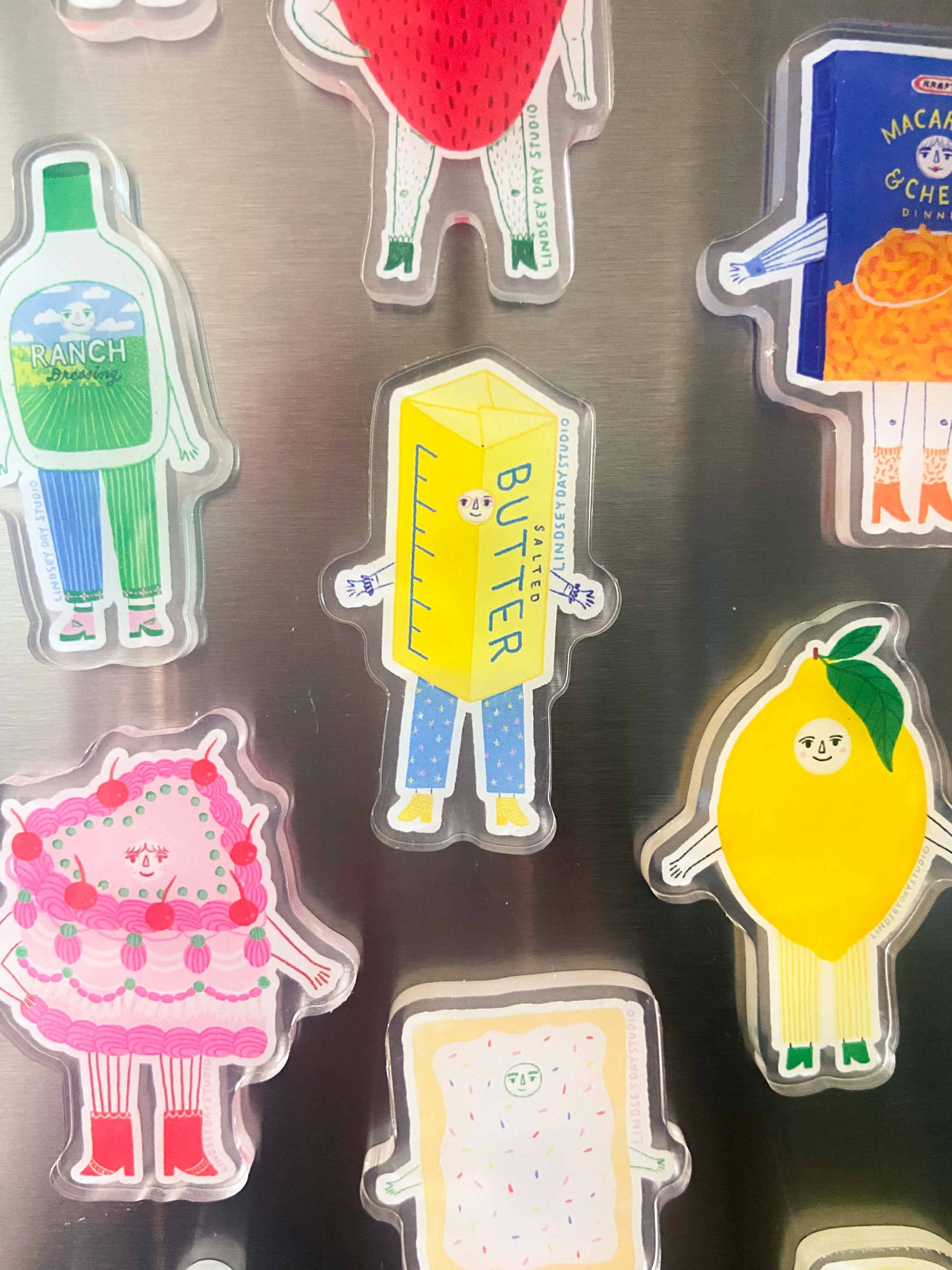 Butter Barb Magnet, Funny Food Fridge Magnet