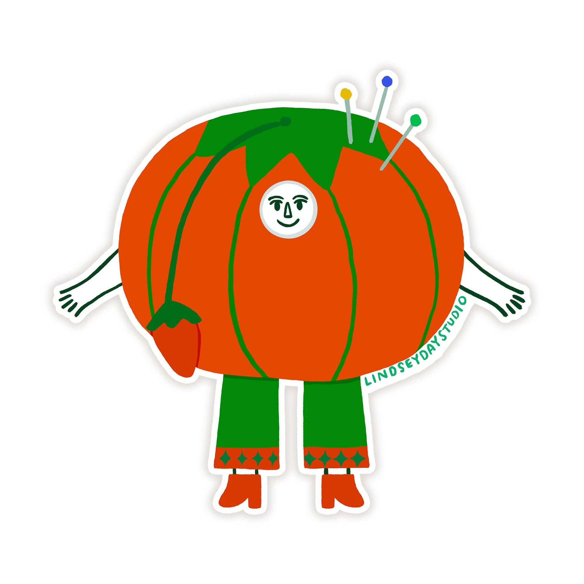 Sewing Friend Sticker, Make Sticker, Cute Kawaii Sticker