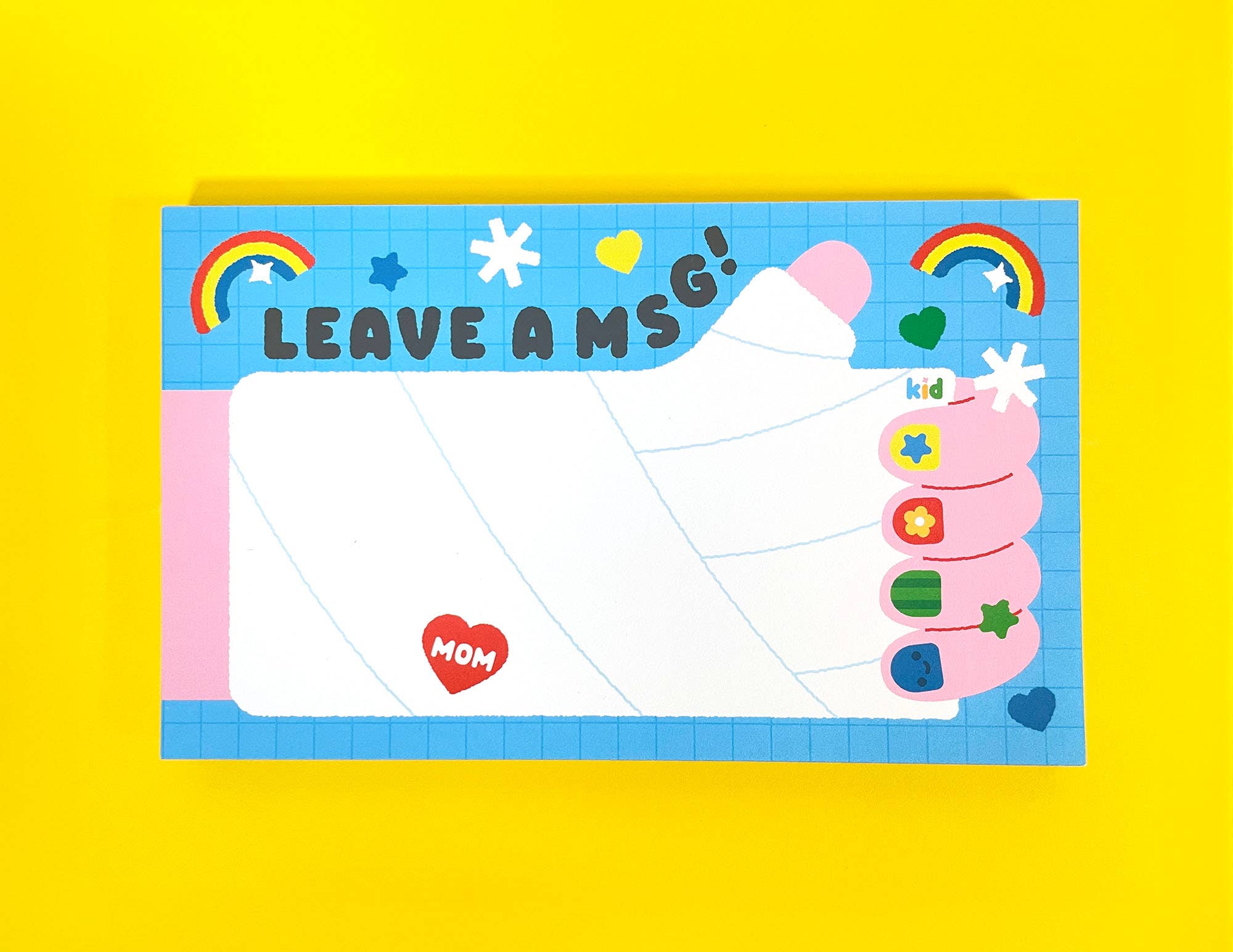 Take a Break Notepad | Arm Cast | Cute Y2K Stationery Gift