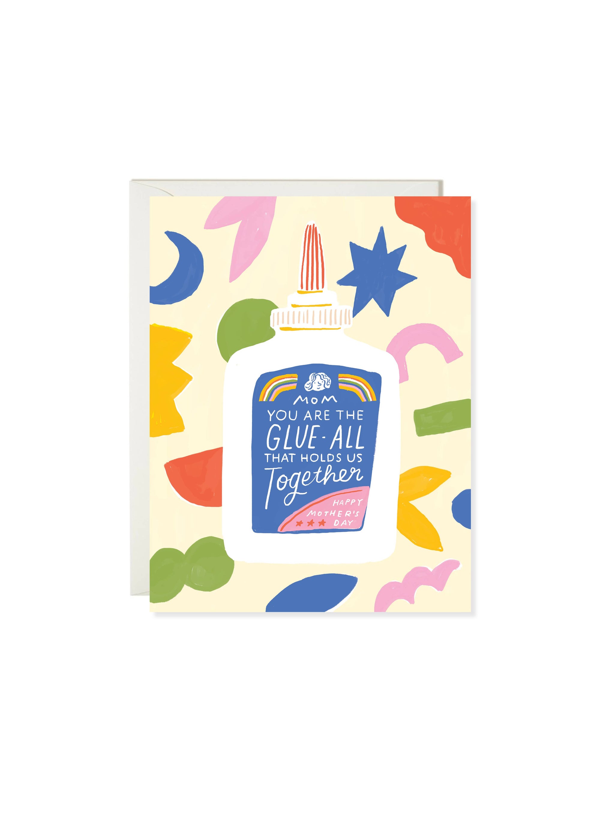Mom Glue - Mother's Day Card