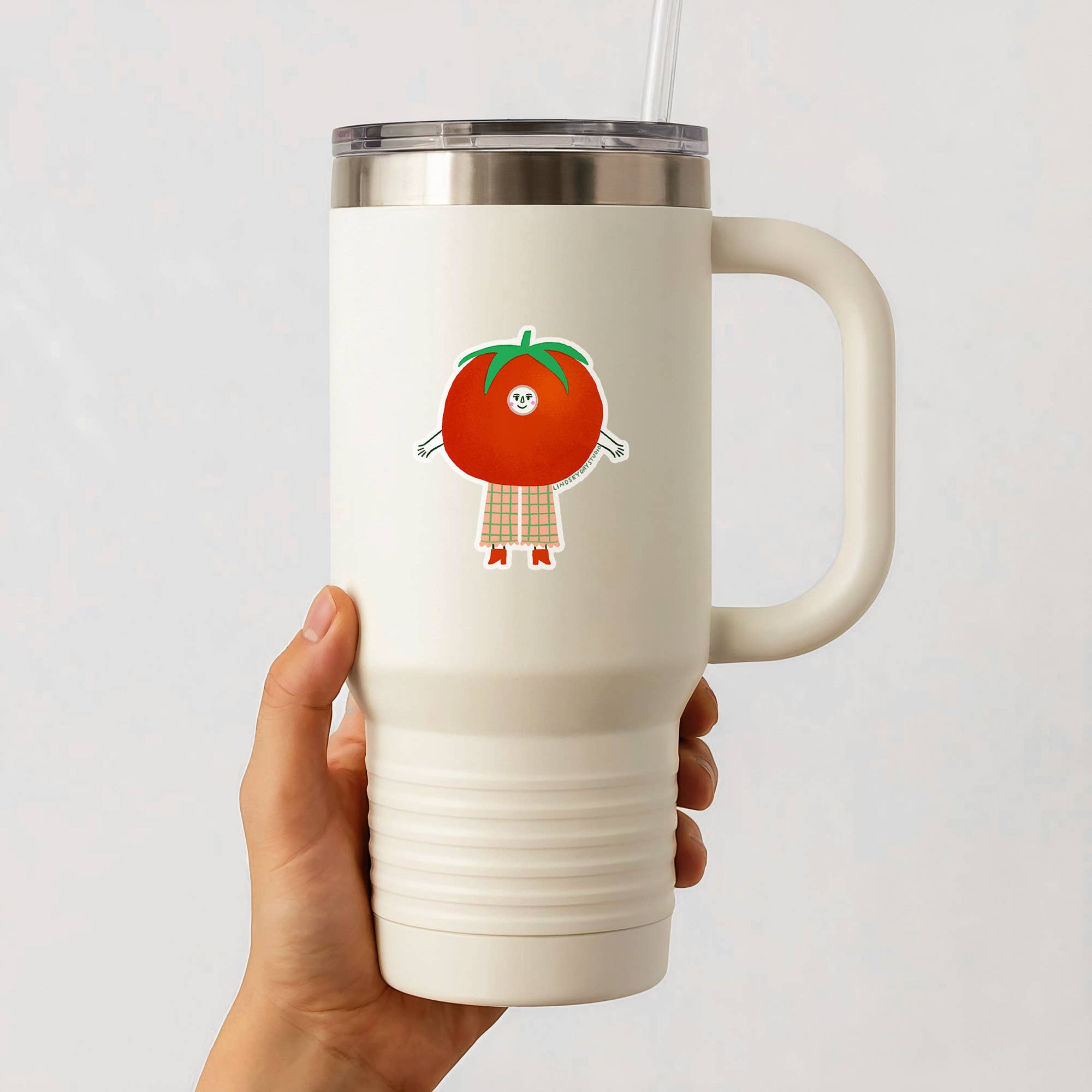 Tammy Tomato Sticker, Funny Sticker, Food Sticker