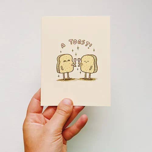 Card - toast
