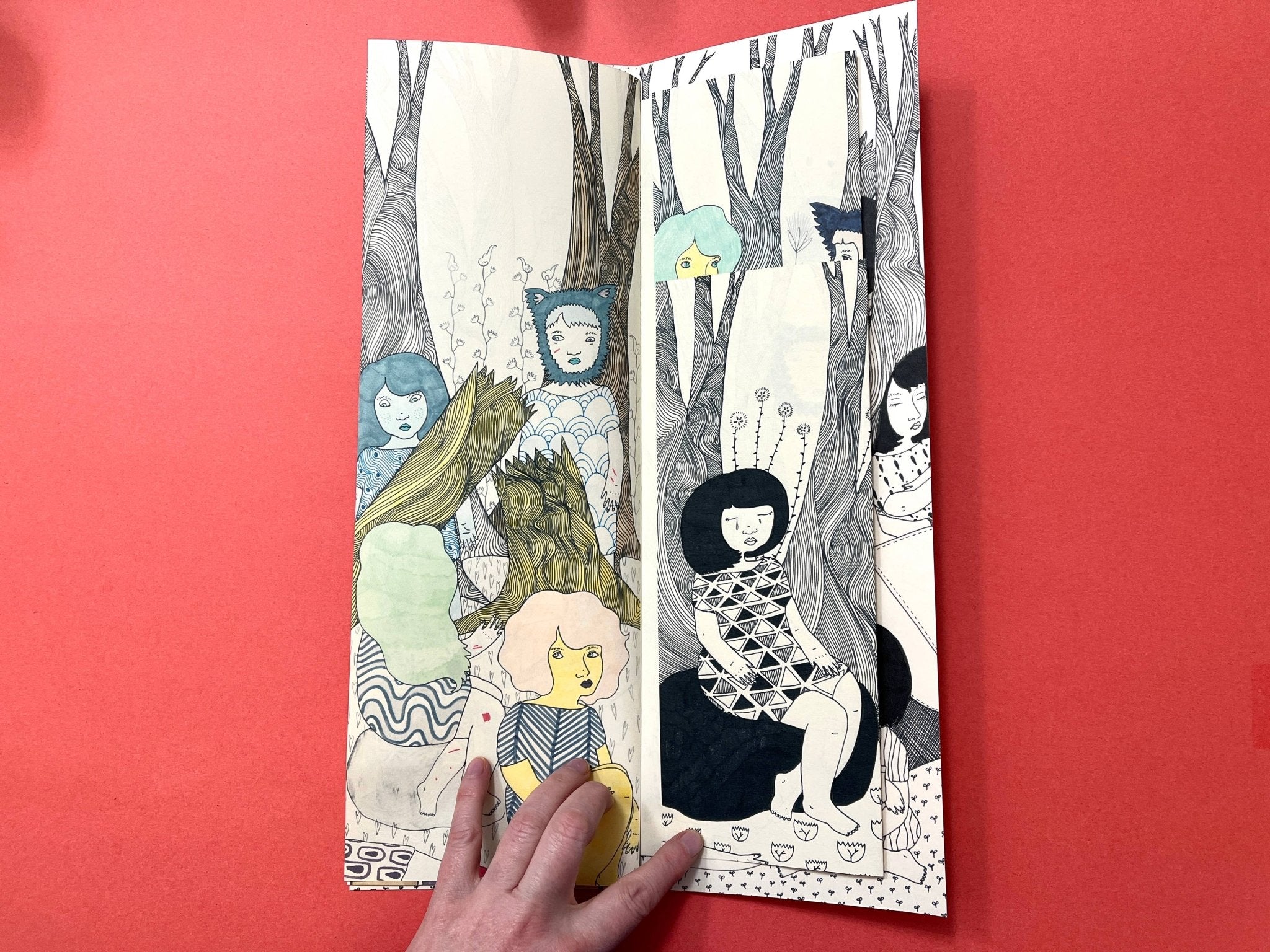 Erika Rier - In the Middle - Art Zine - VISUAL INDEX