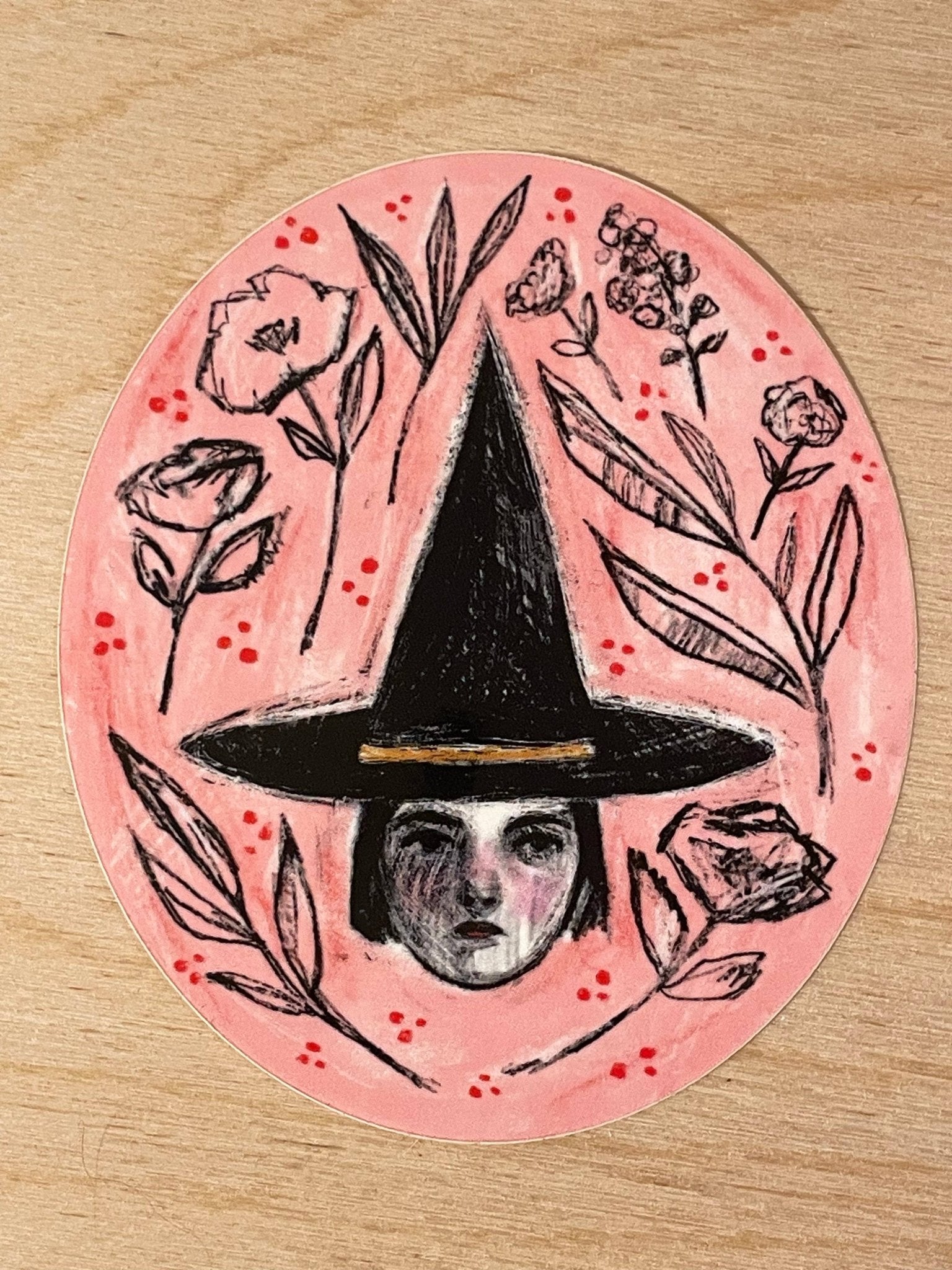 Amanda Blake - Witch sticker - VISUAL INDEX