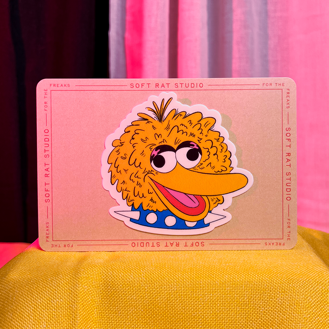 Hardcore Bird Sticker