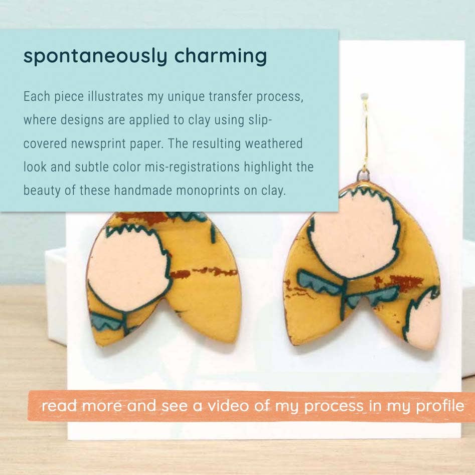 Dainty Dot Dangle Earrings