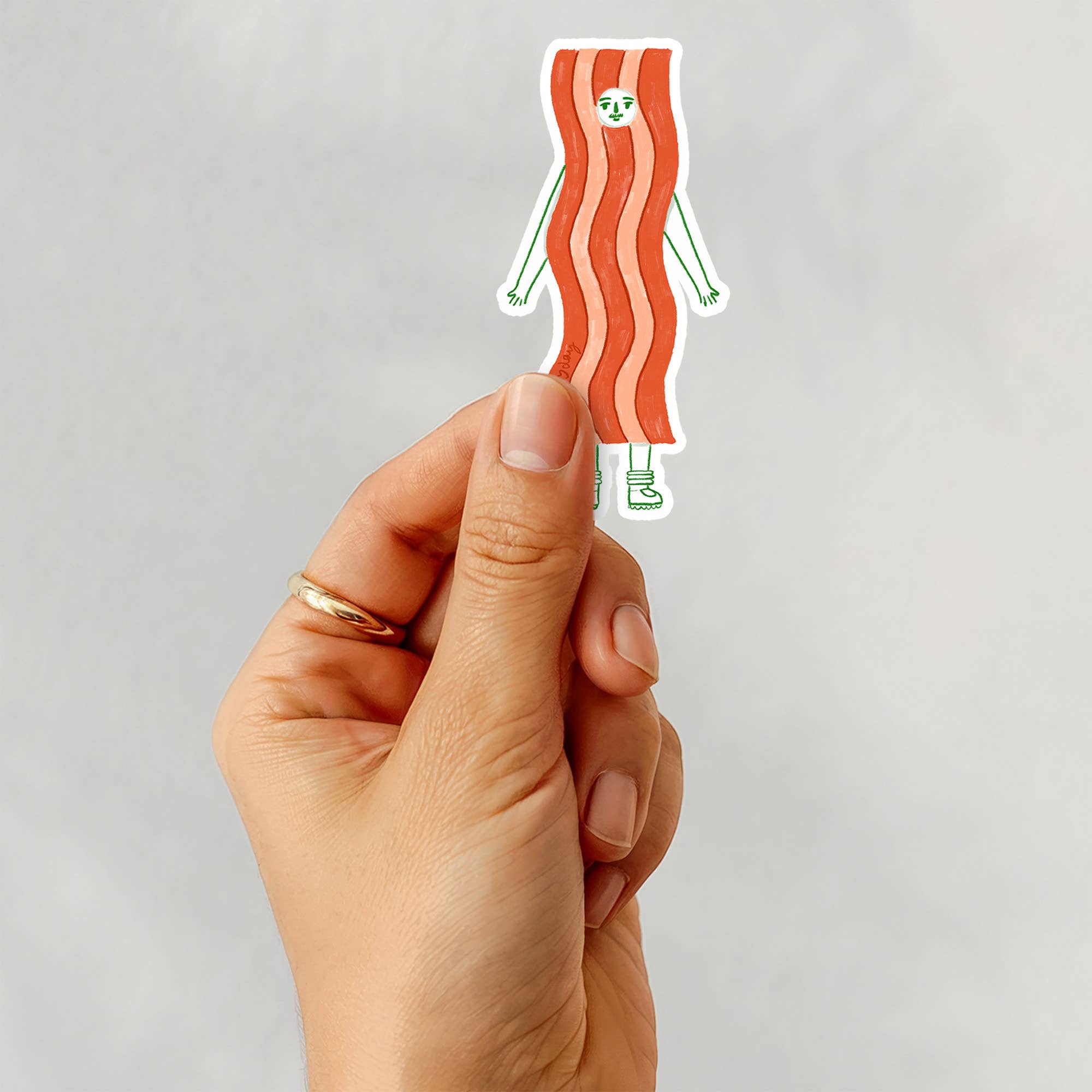 Kevin Bacon Sticker, Food Sticker, Funny Sticker