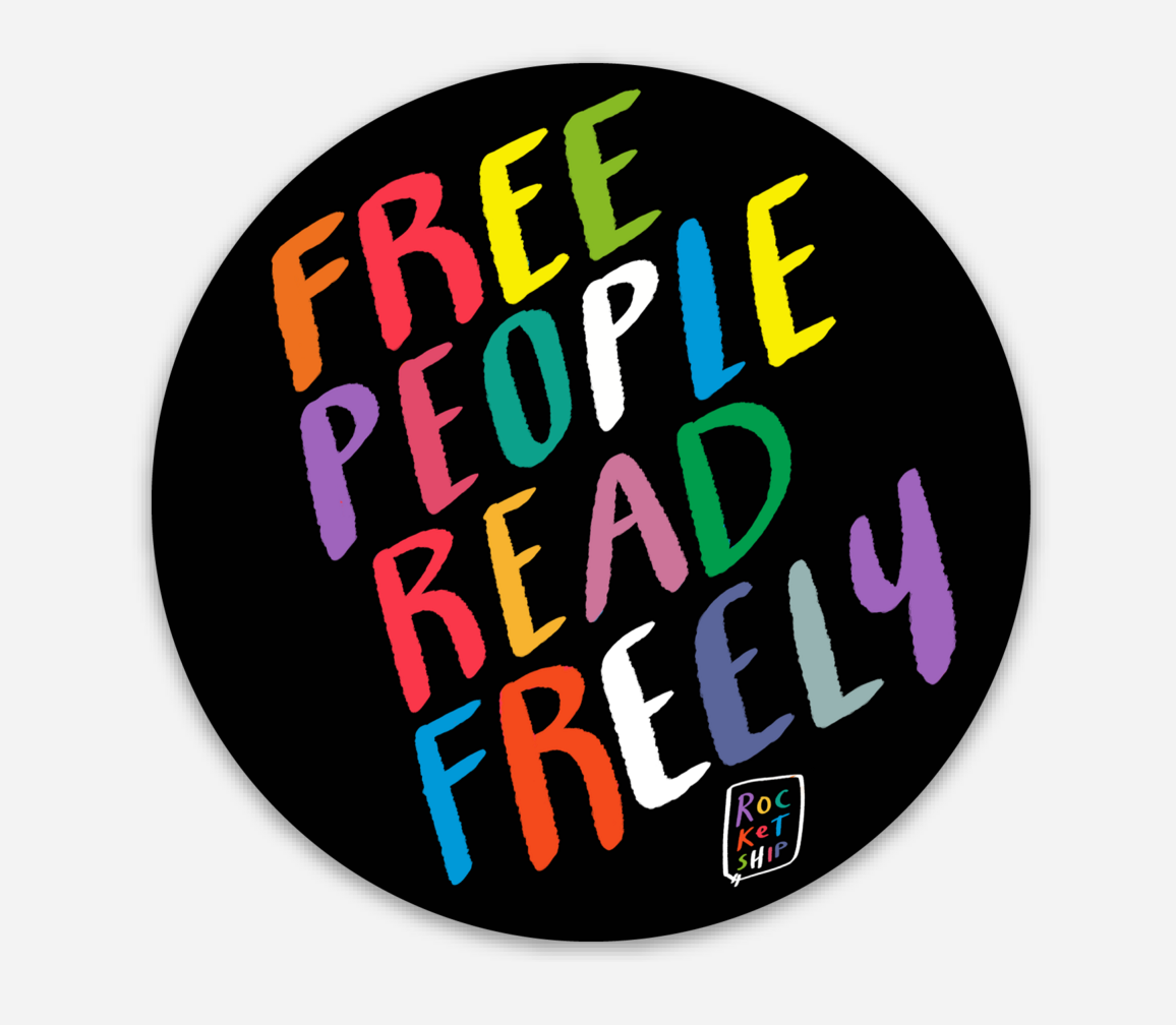 Free People Read Freely Sticker