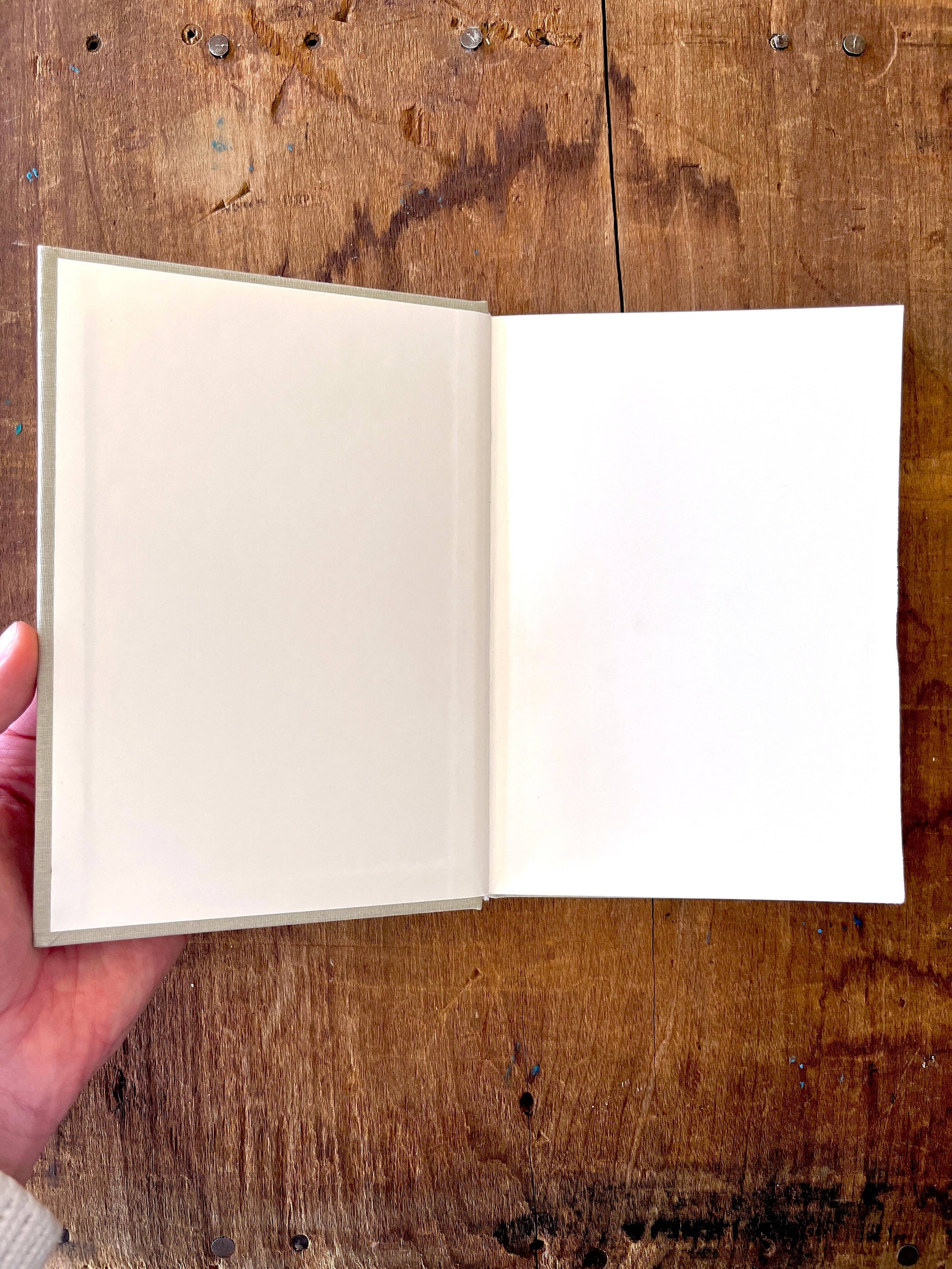 Foil Stamped Linen Journal: Jewel Green