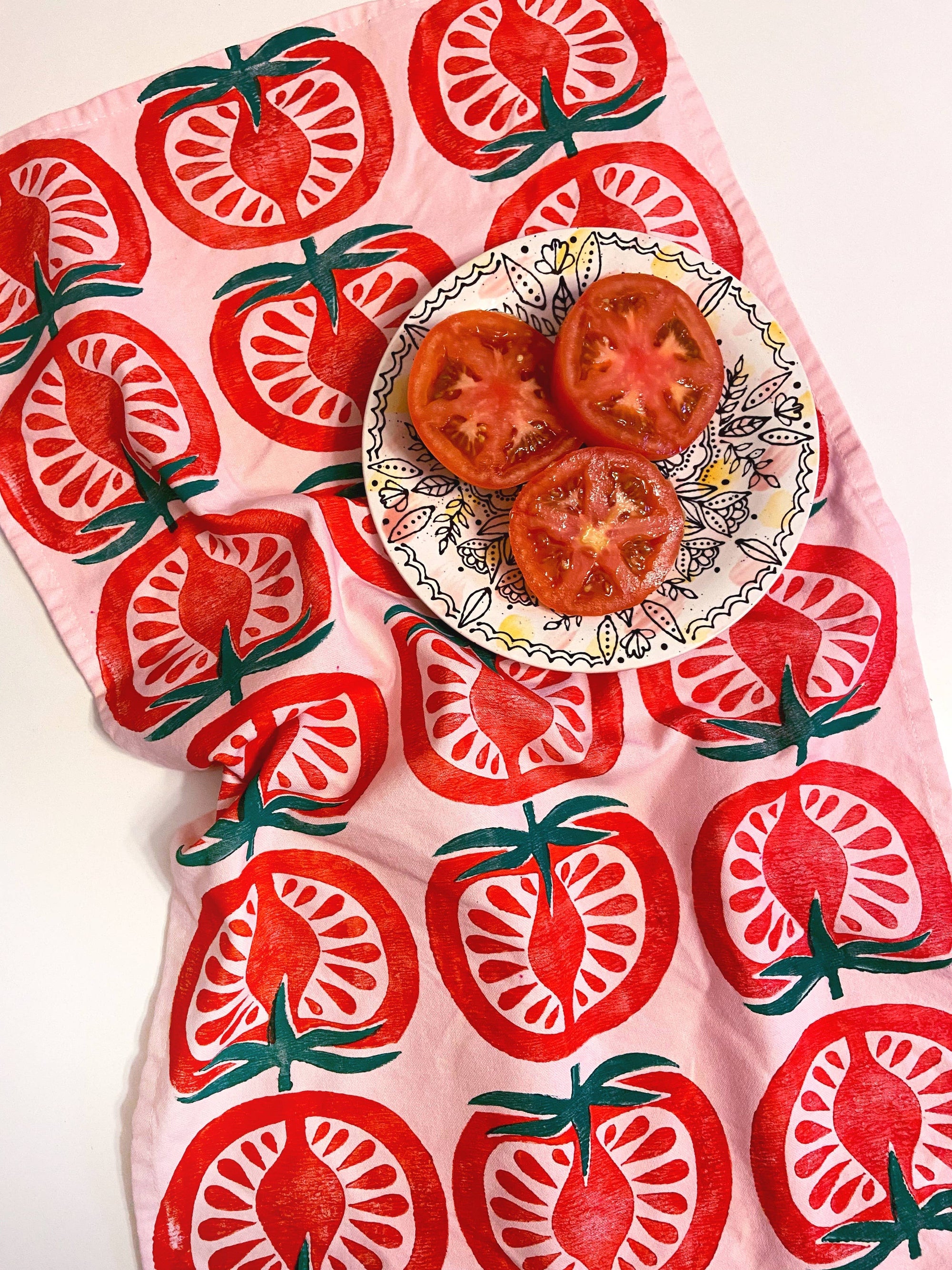 Tomato Tea Towel