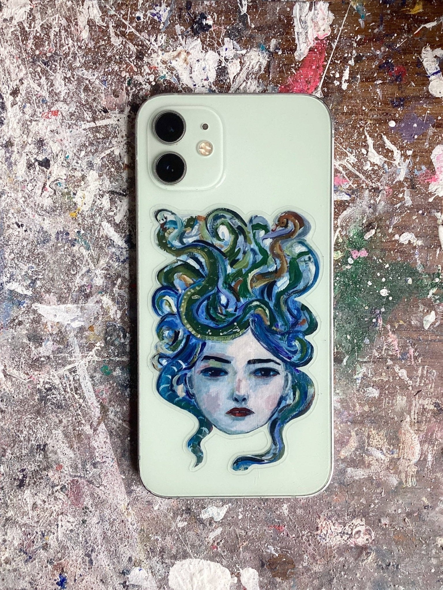 Amanda Blake - Medusa sticker - VISUAL INDEX