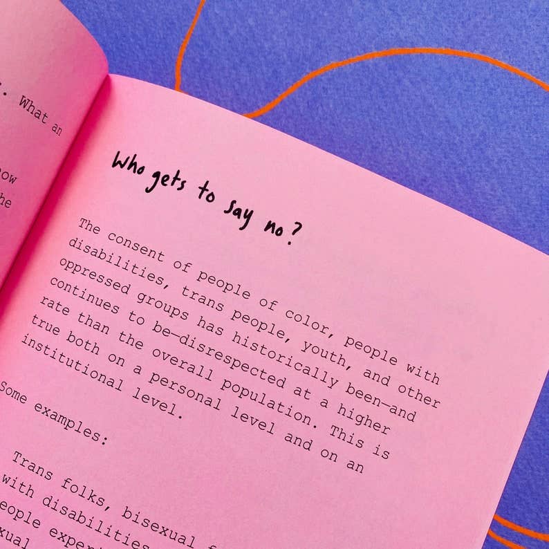 How To Say No zine