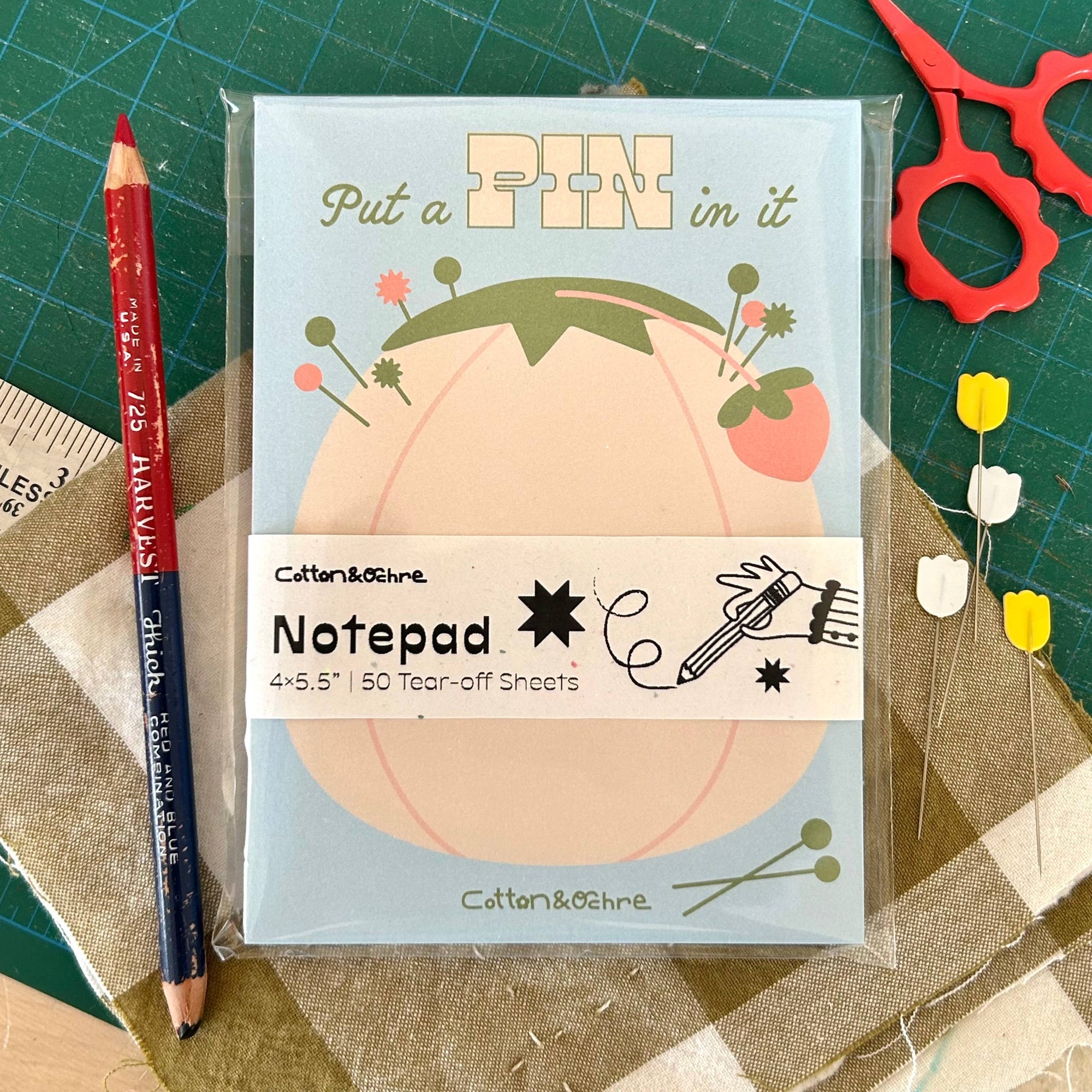 Put a Pin in it Notepad