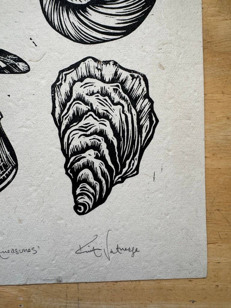 Treasures- Tidepool print