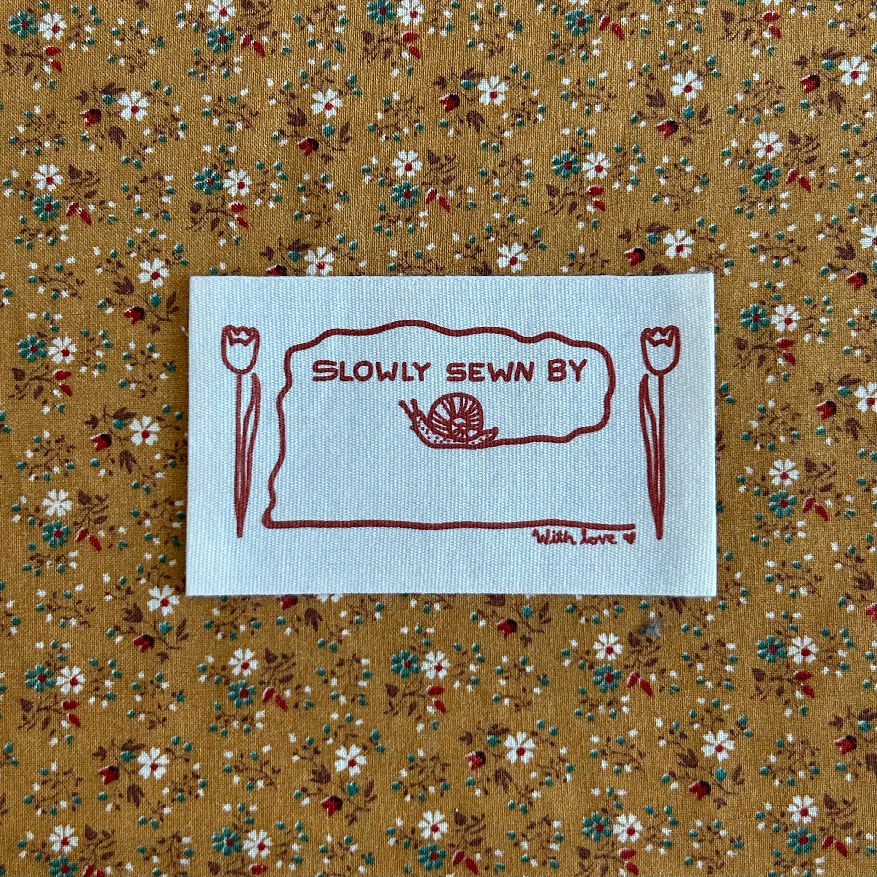 Sewn Slow Quilt Labels