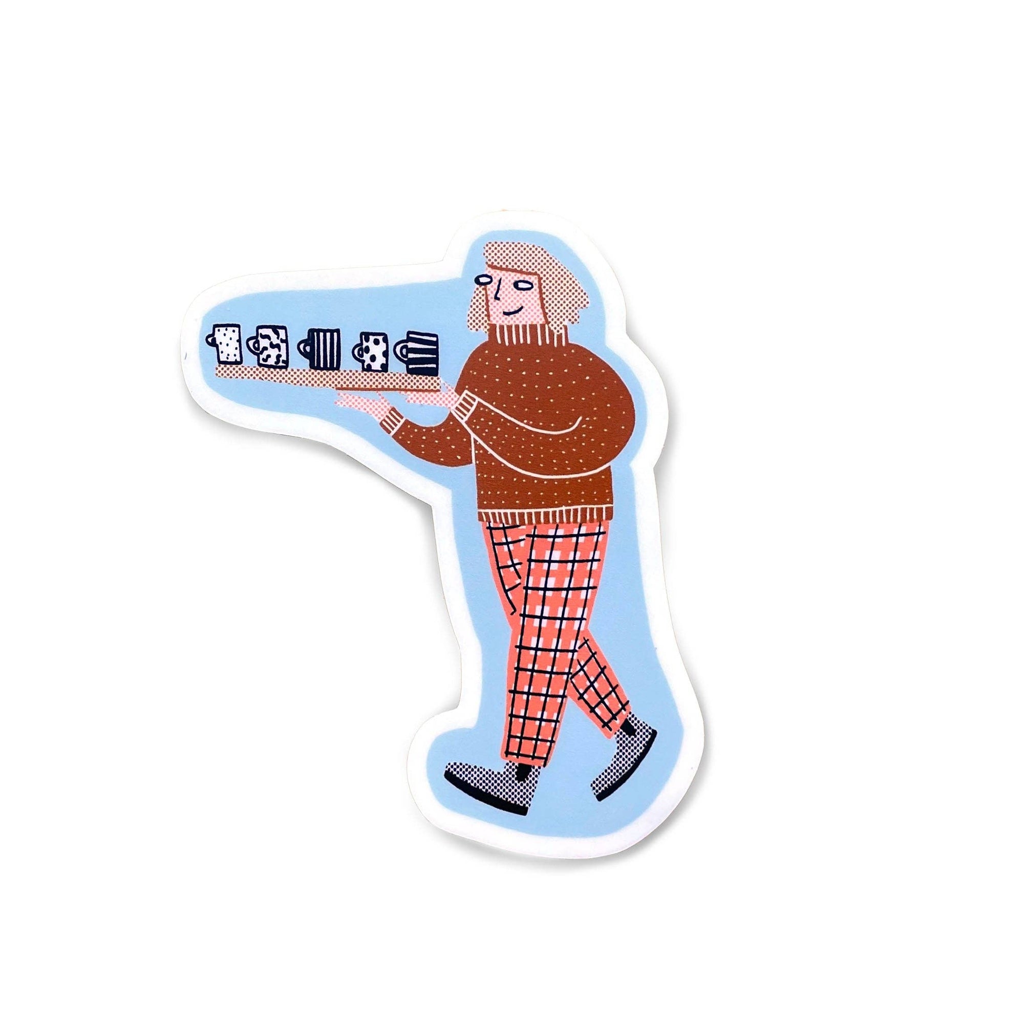 Molly Anne Bishop - Ware Board Gurlie Sticker - VISUAL INDEX