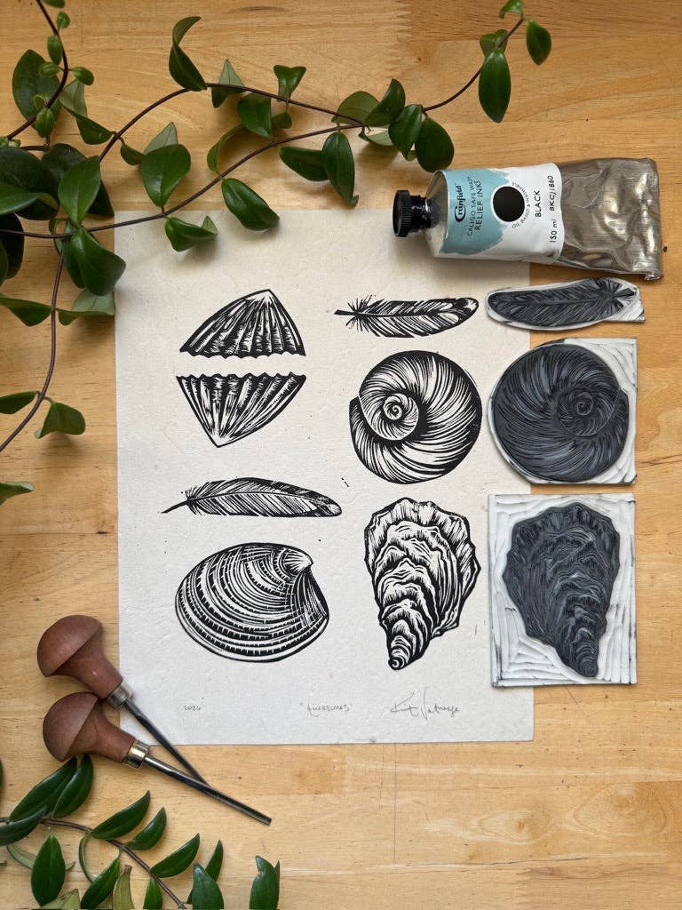 Treasures- Tidepool print