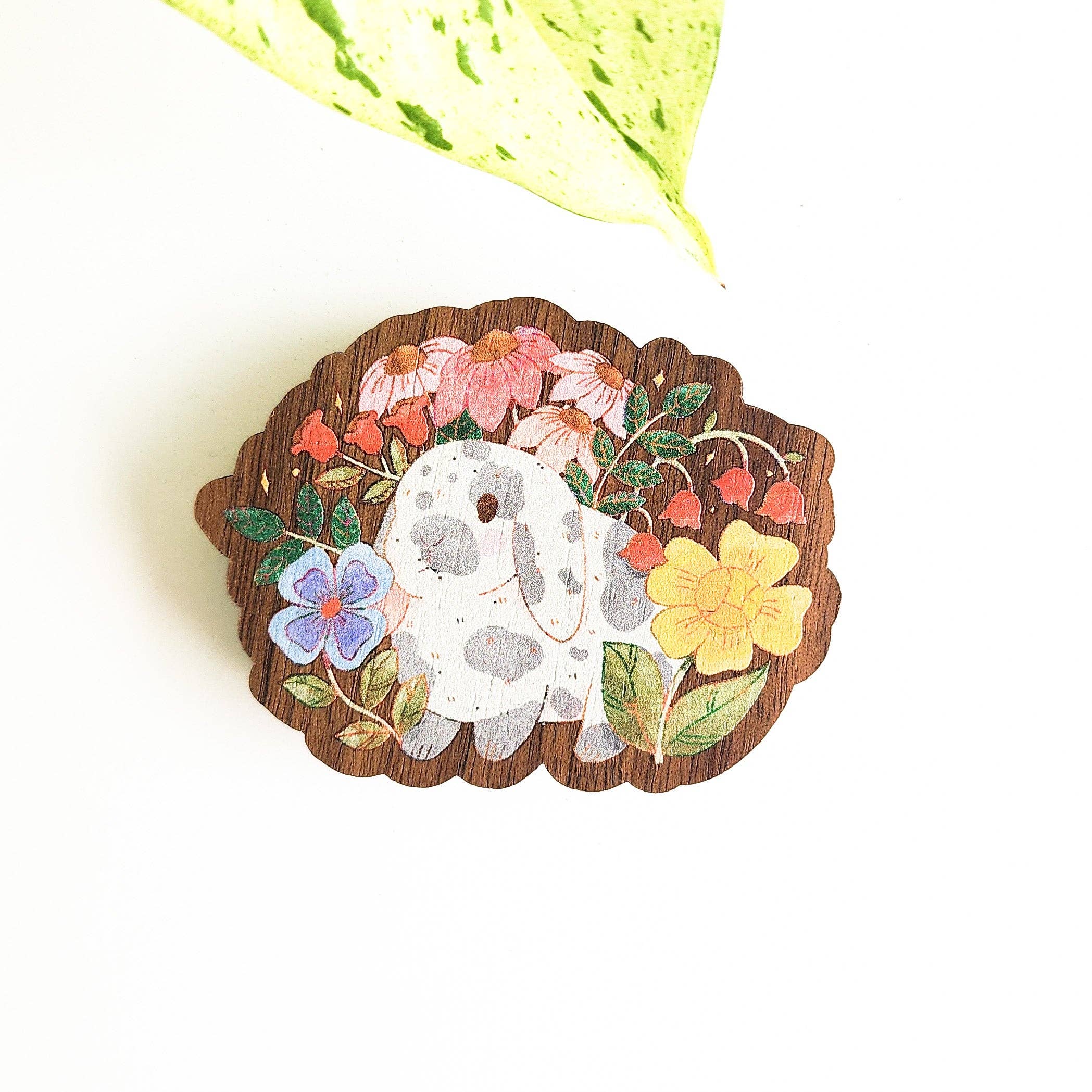 Garden Bunny Refrigetator Magnet