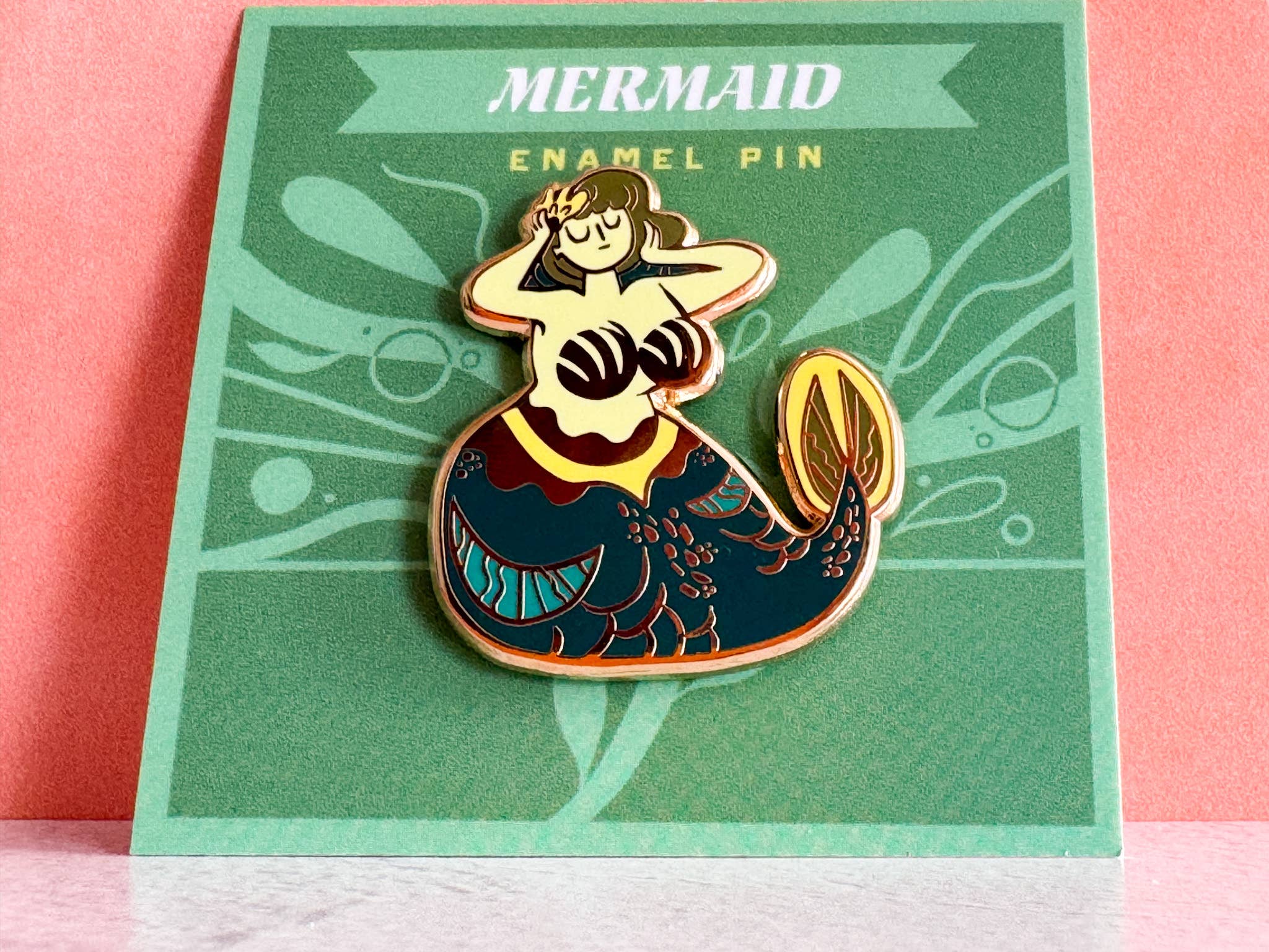 Mermaid Enamel Pin