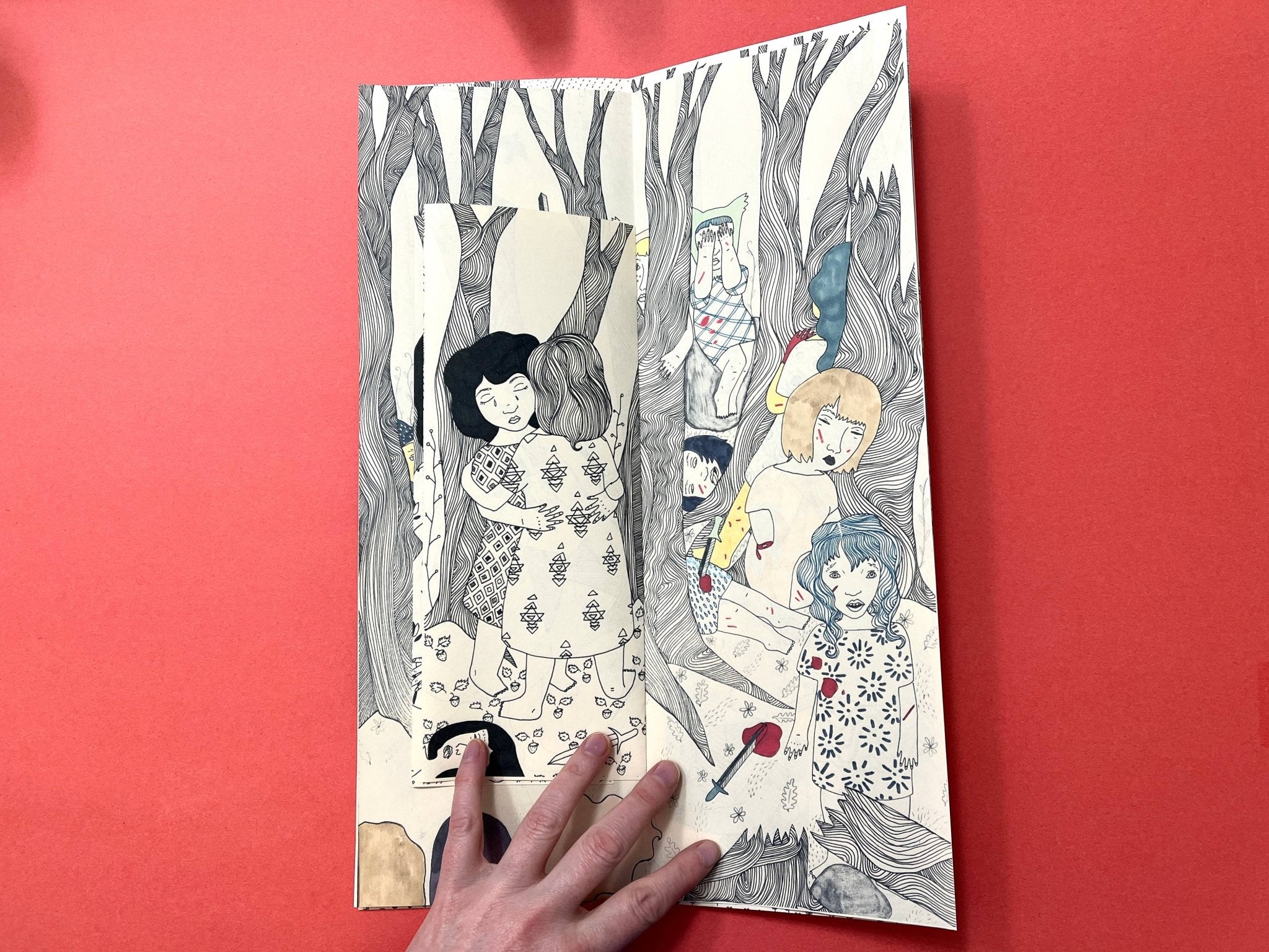 Erika Rier - In the Middle - Art Zine - VISUAL INDEX