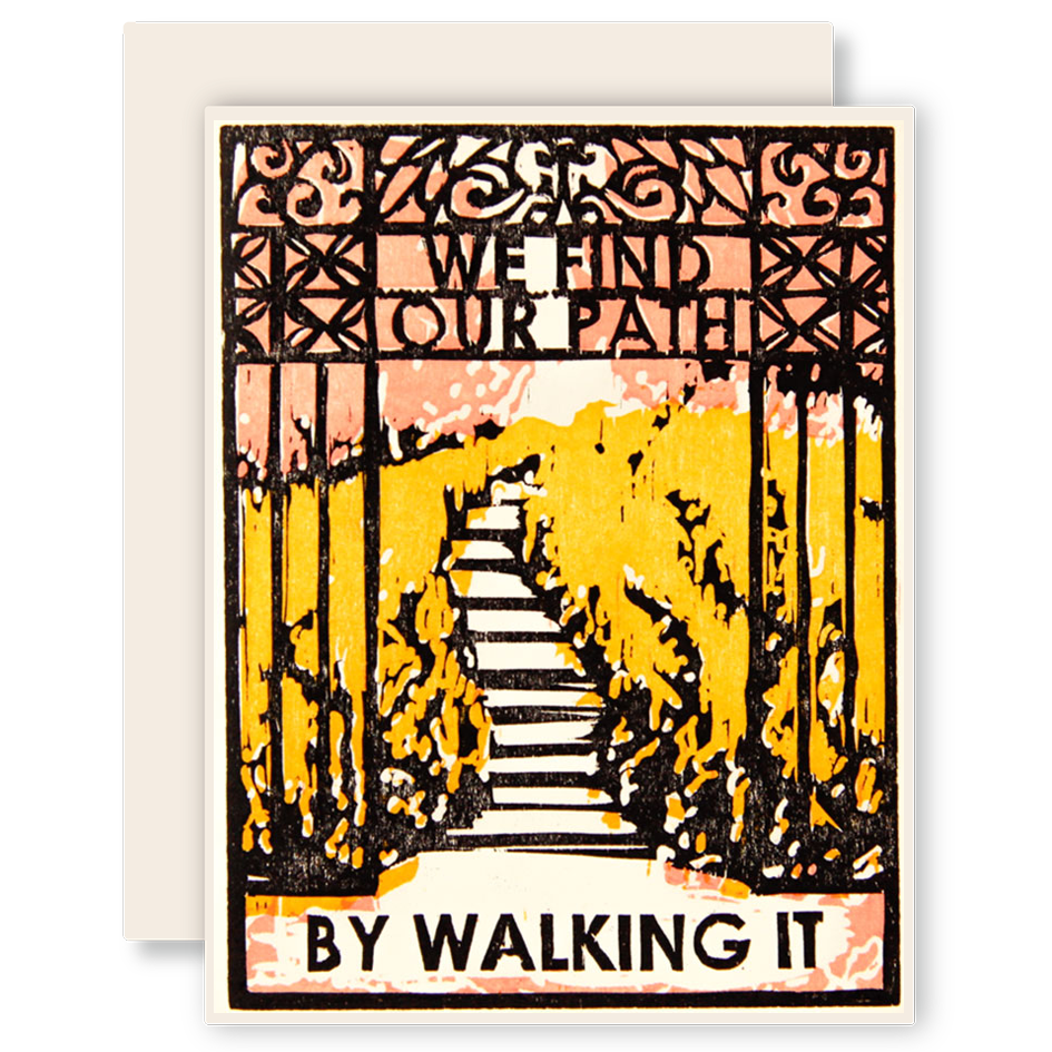 We Find Our Path Everyday Inspiration Card