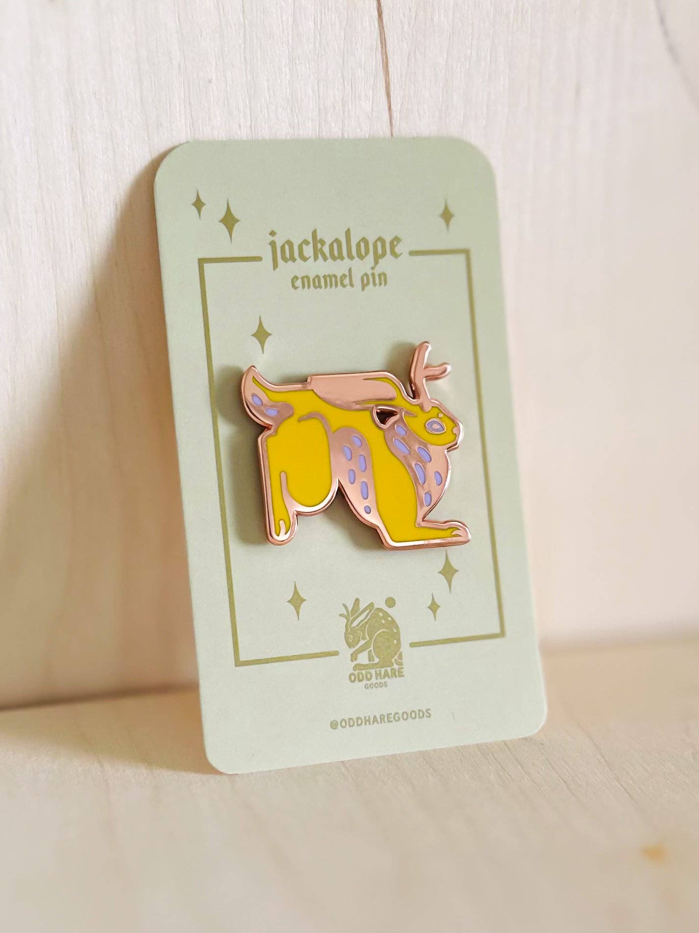 Jackalope Hard Enamel Pin