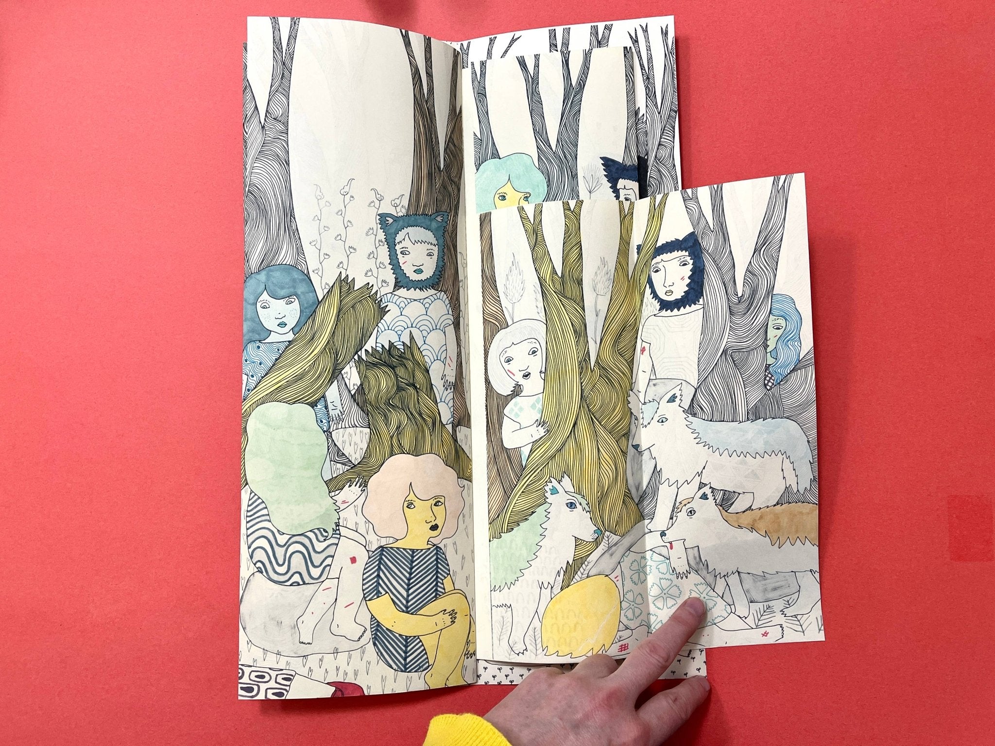 Erika Rier - In the Middle - Art Zine - VISUAL INDEX