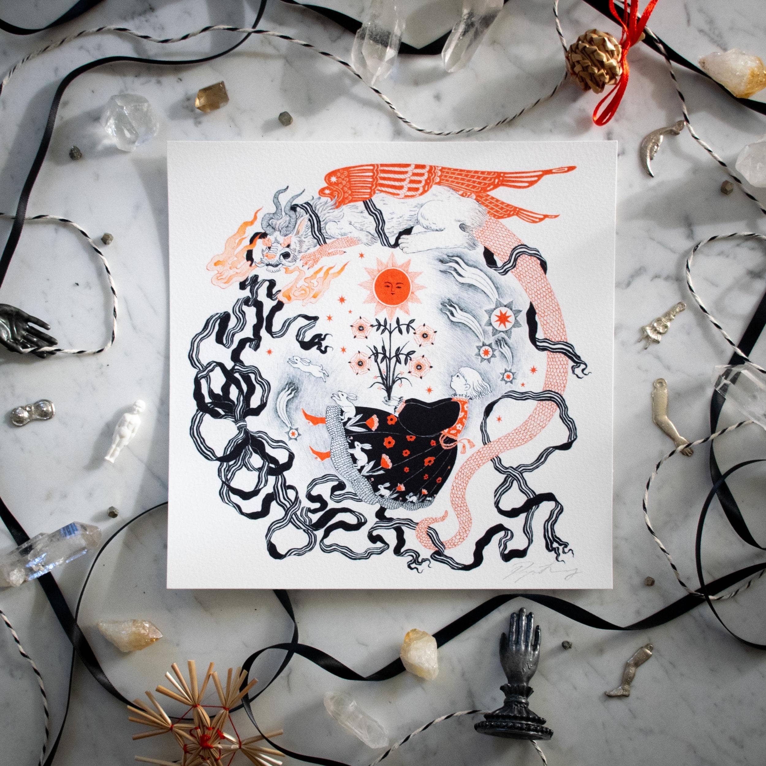 "A Fantastical Saga" – Archival Art Print