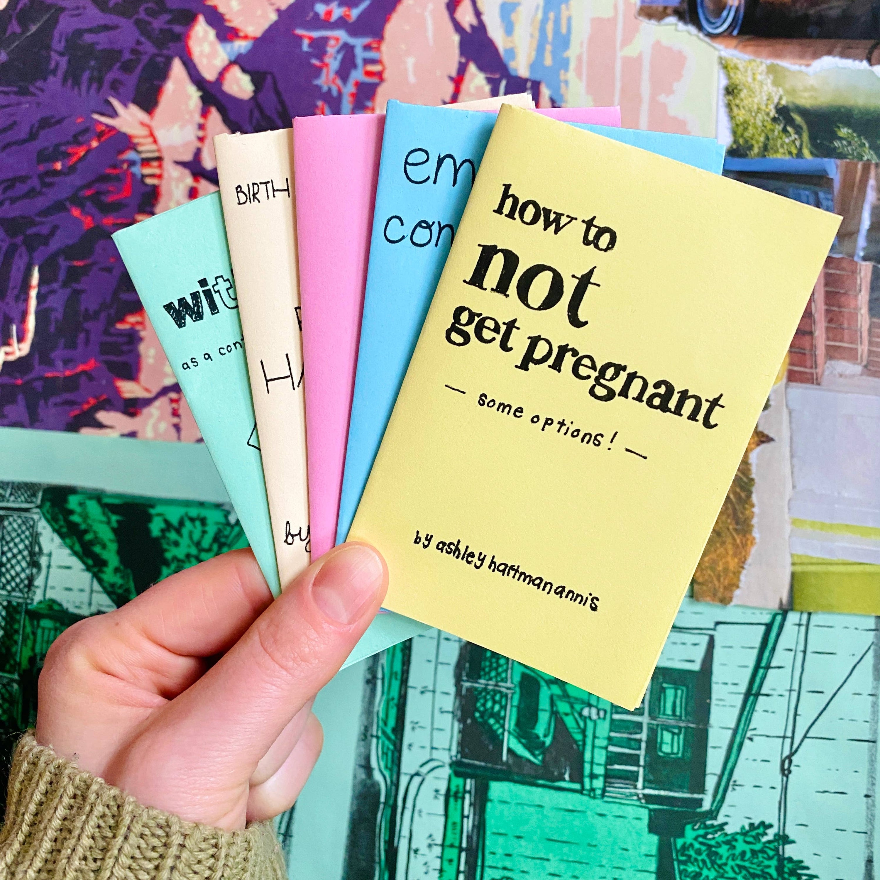 Birth Control Zine Bundle | Gender affirming sex education