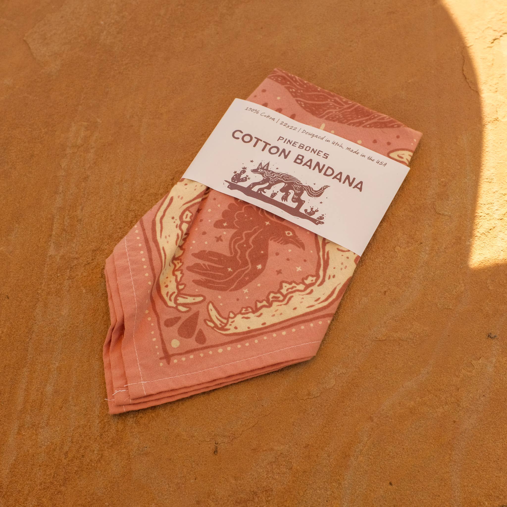 Desert Findings – Eco-Friendly Cotton Bandana 