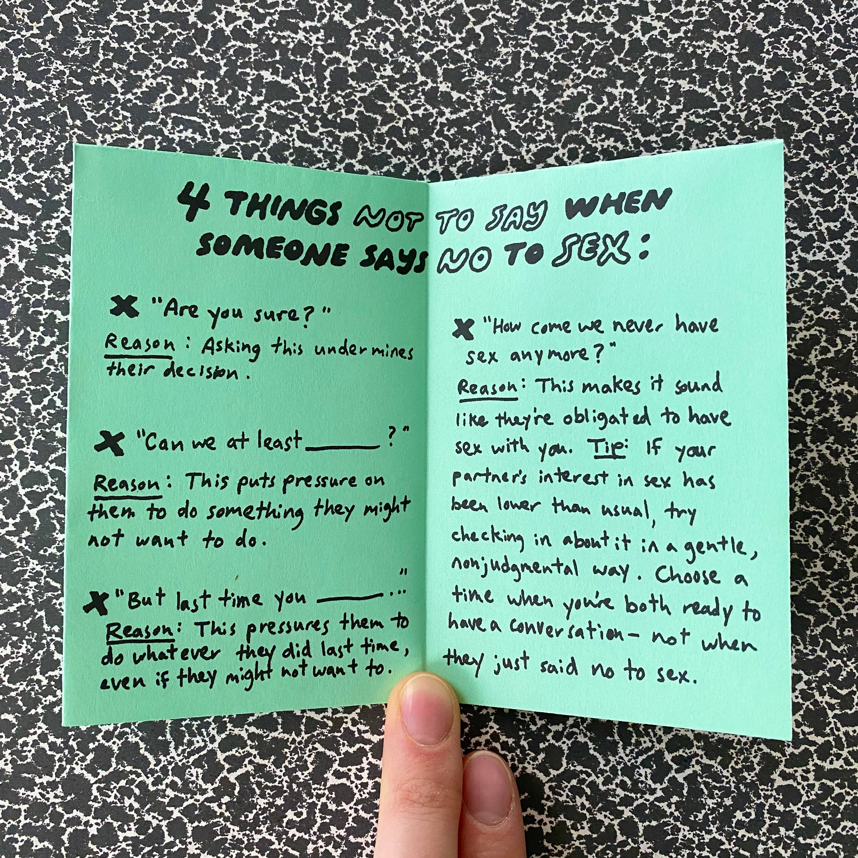5 Things You Can Say if You Ask To Have Sex & They Say No