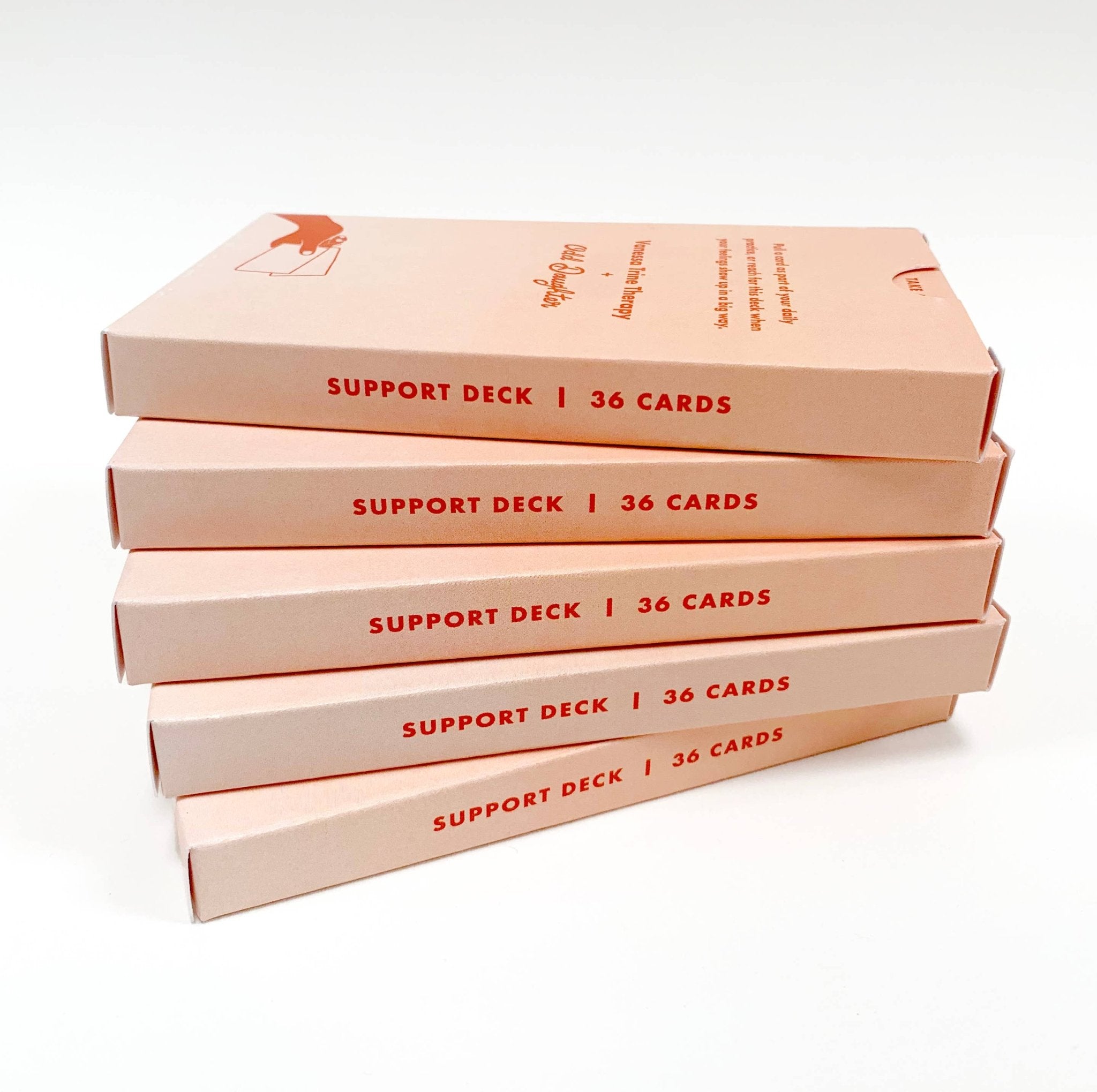 Odd Daughter Paper Co. - Support Deck - Mental Health Card Deck - VISUAL INDEX