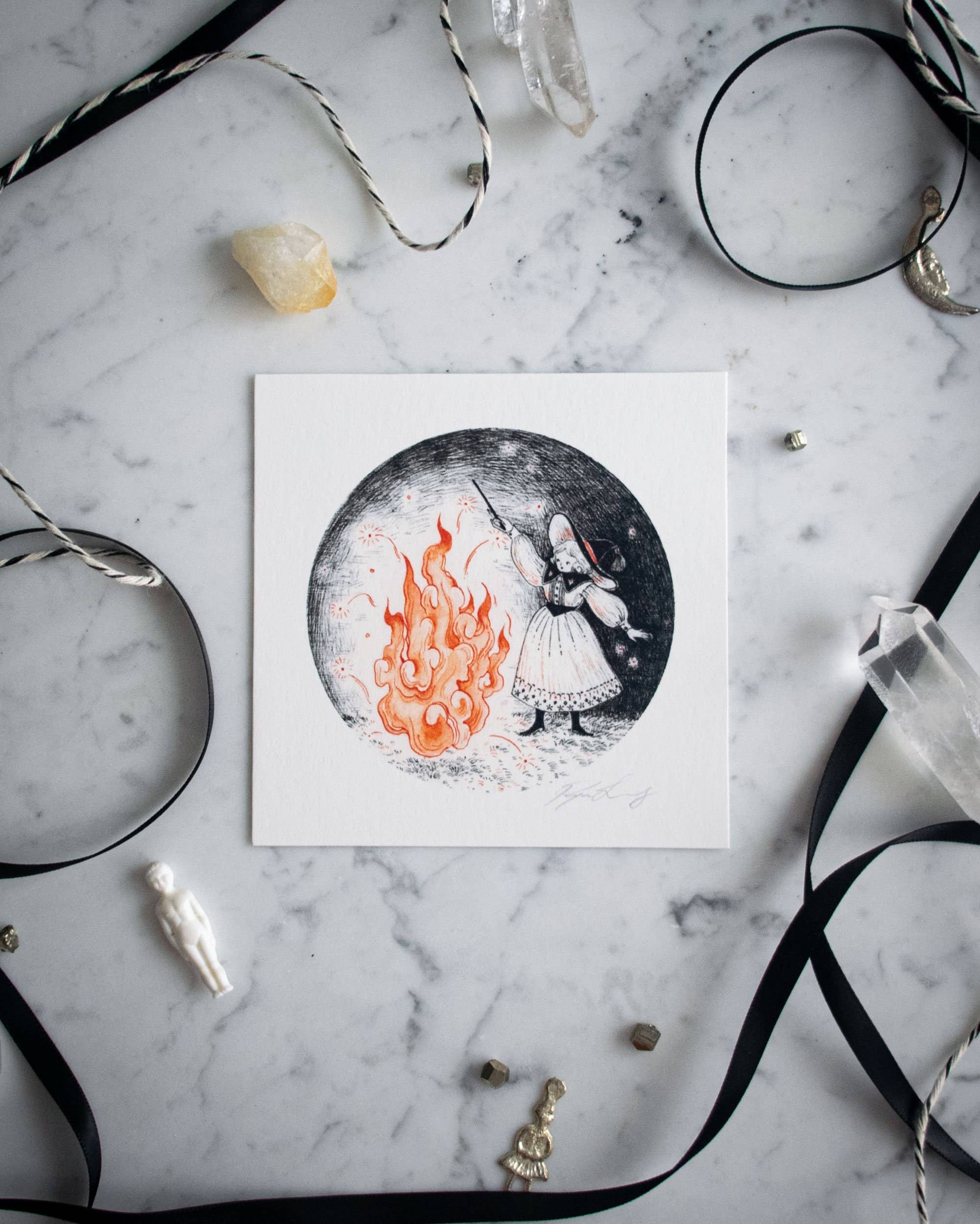 "Witching Hour" – Archival Mini Art Print