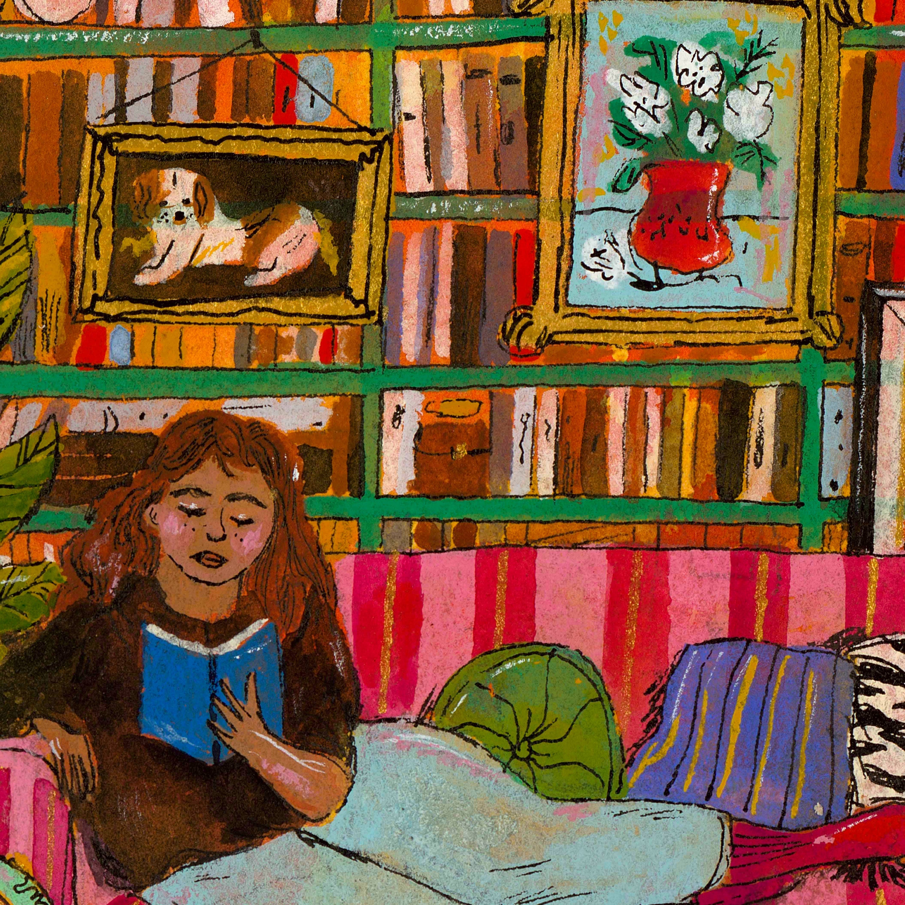 Seeking Comfort print: 8x10 inches