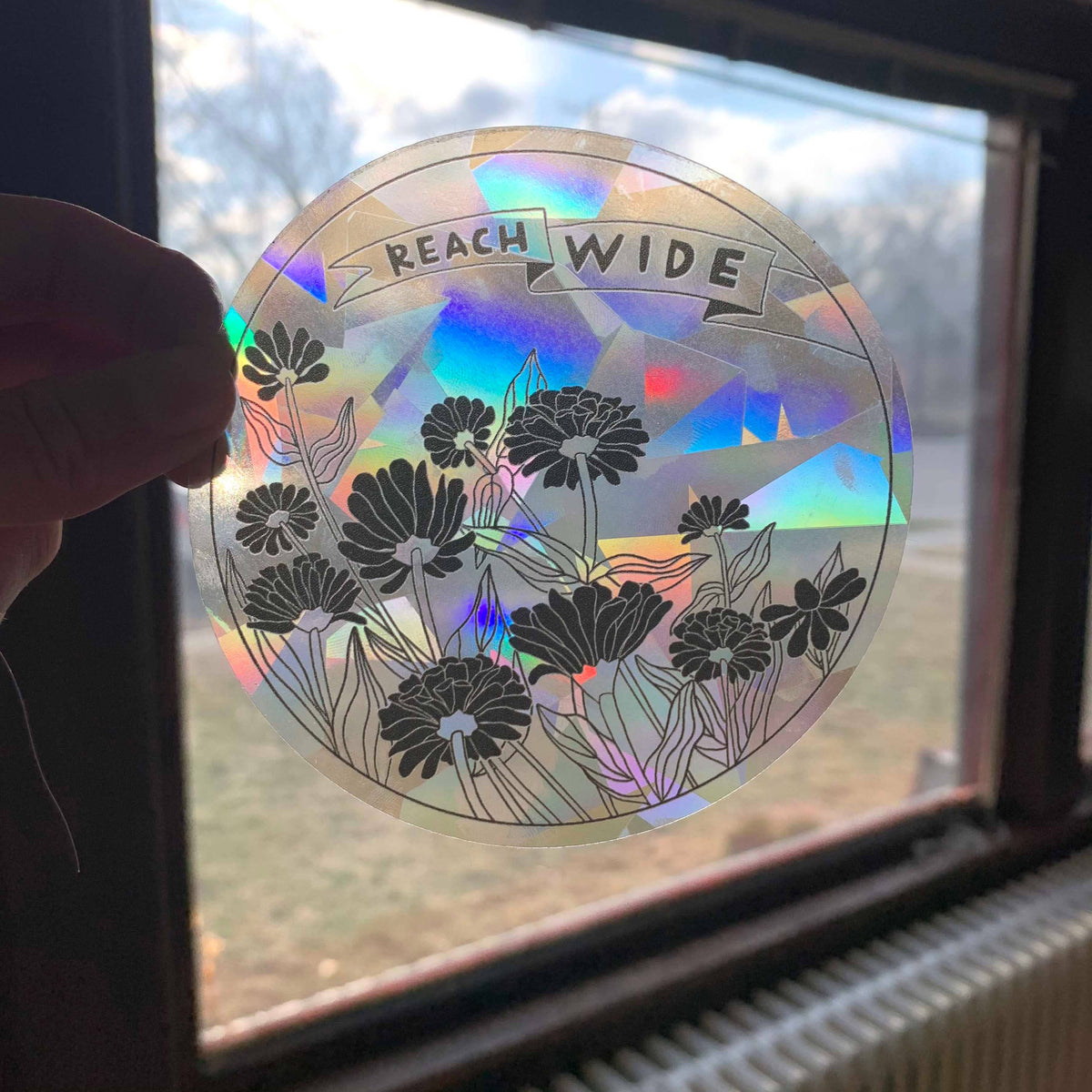 Reach Wide - Rainbowmaker Window Decal