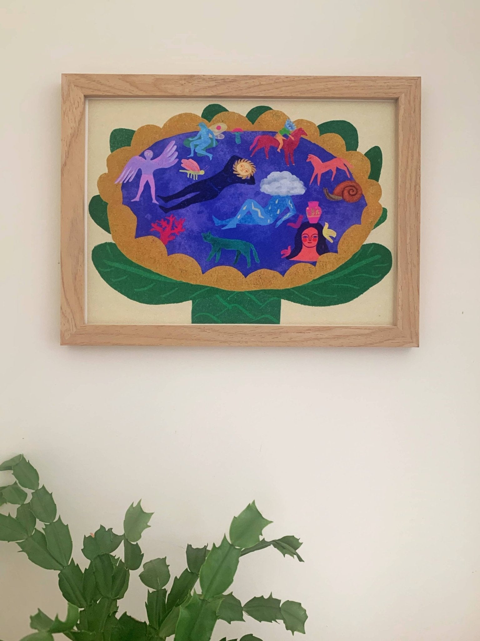 HASTUDIO - Sun Flower - Art Print 8.5" x 11" - VISUAL INDEX