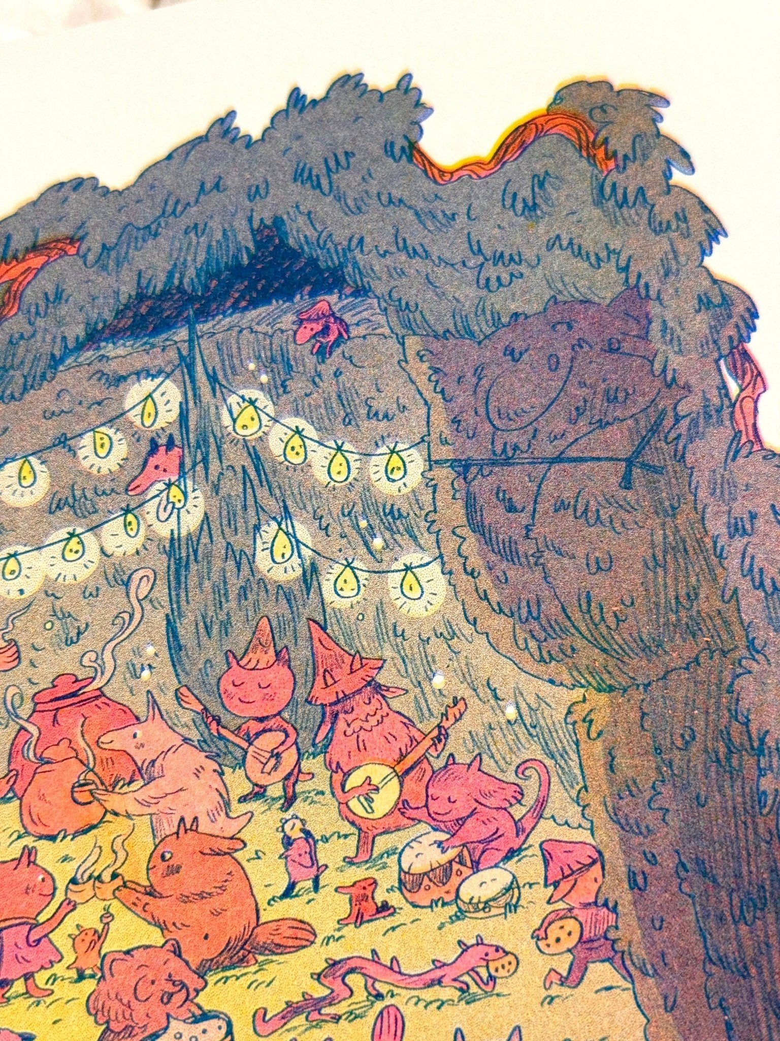 Natalie Andrewson - Maze's End Small Riso Print - VISUAL INDEX