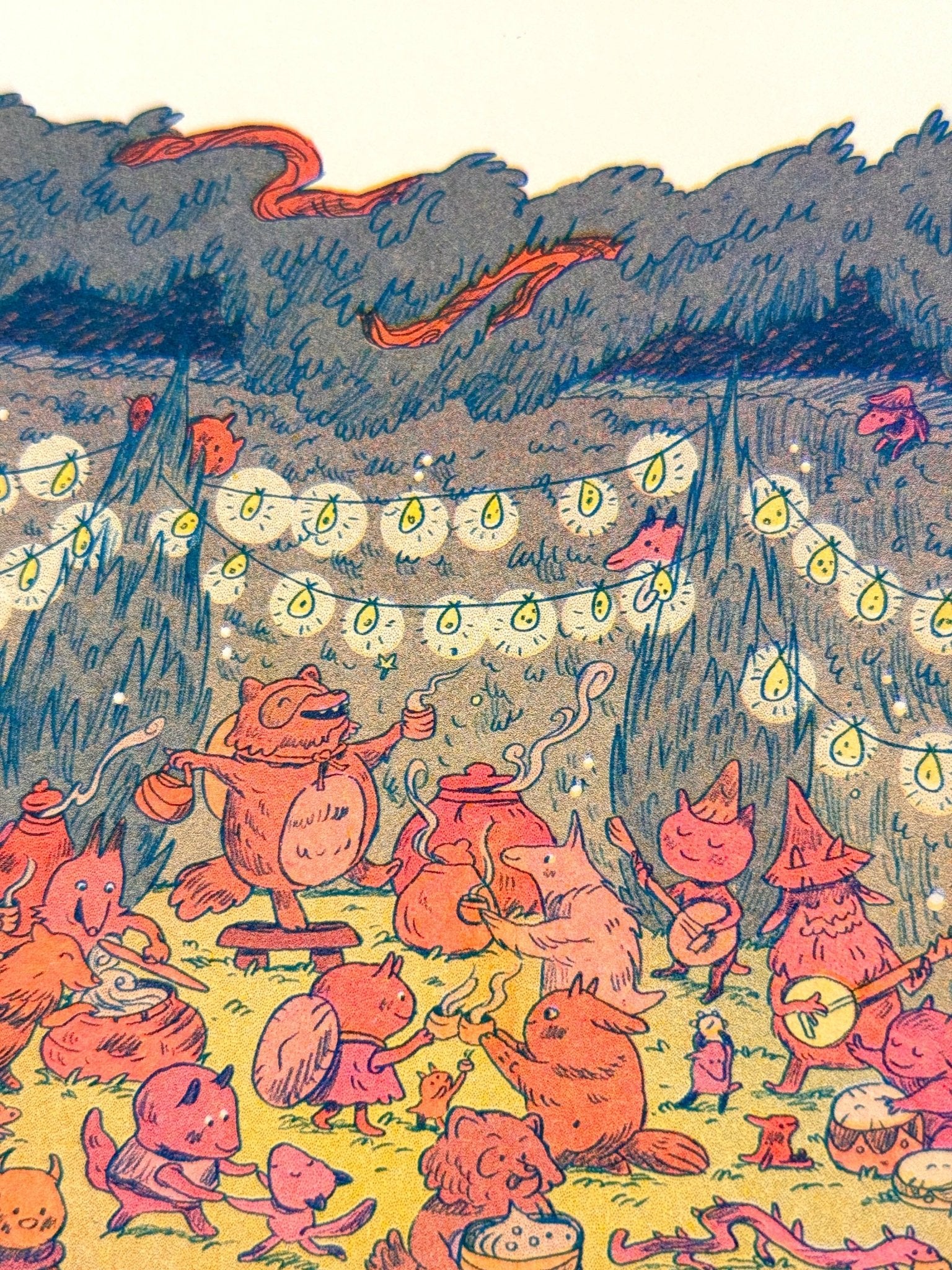 Natalie Andrewson - Maze's End Small Riso Print - VISUAL INDEX