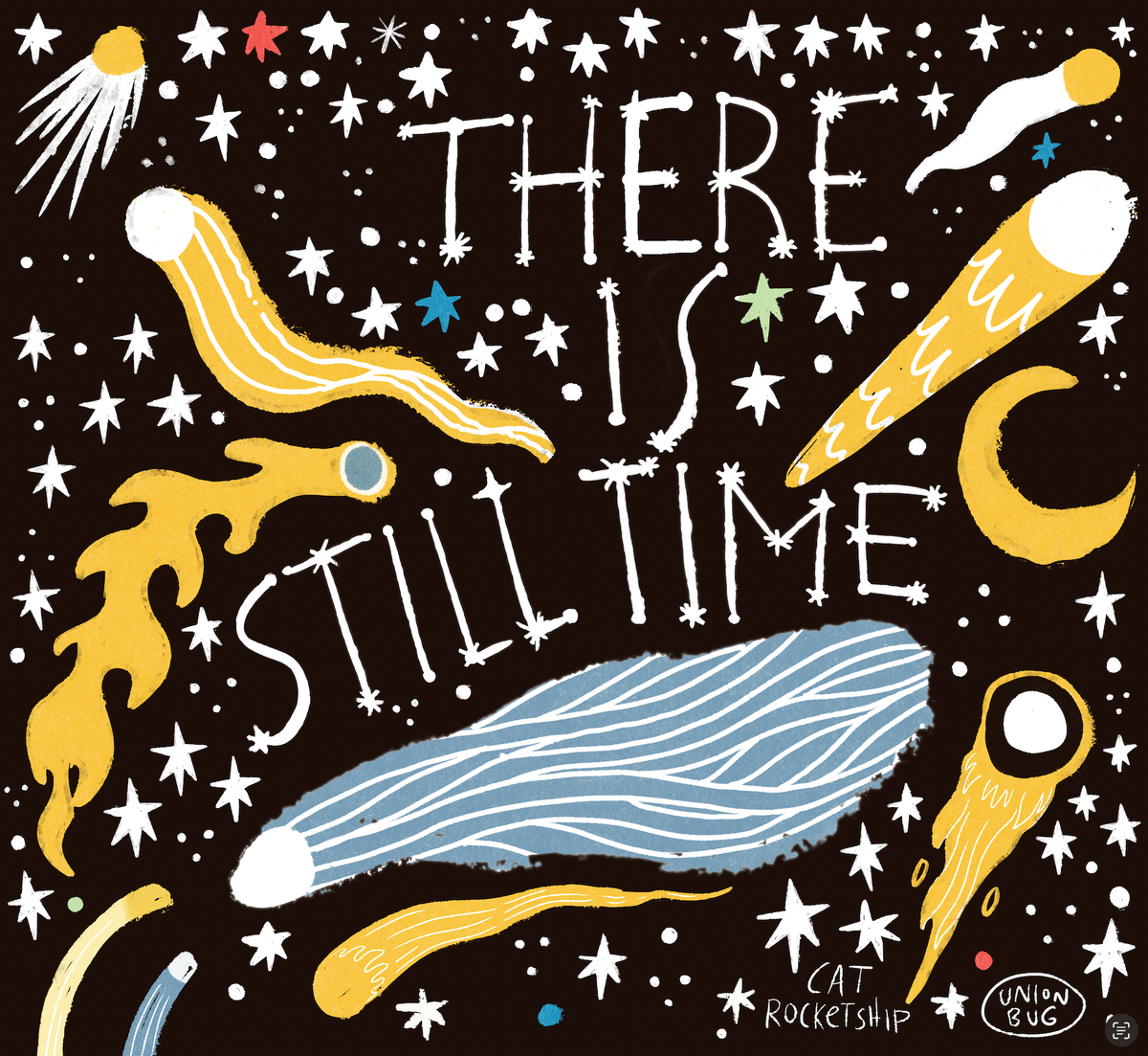 There is Still Time hopeful vinyl sticker