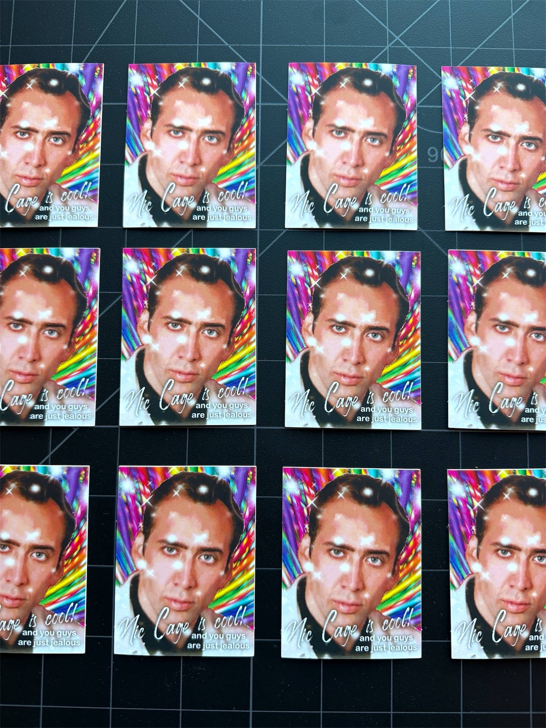 Nic Cage is Cool Sticker