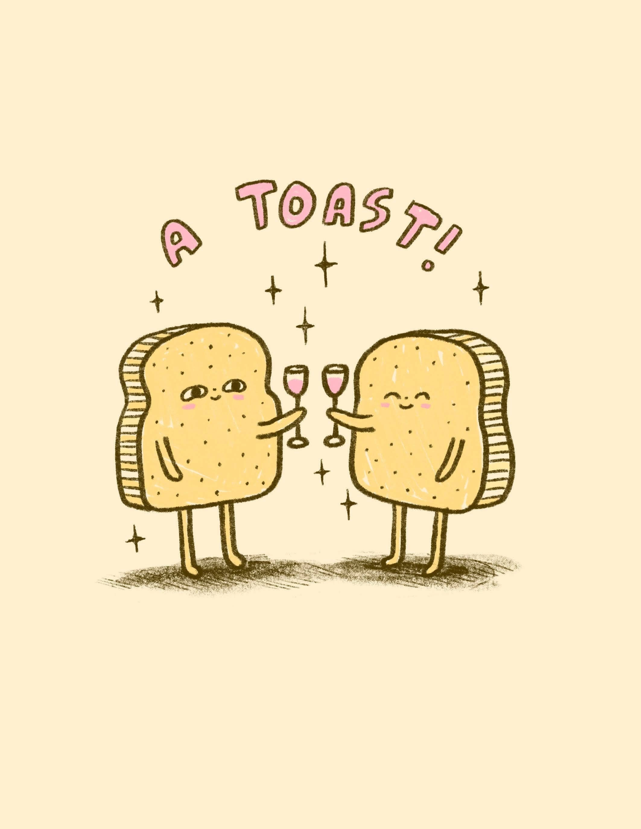 Card - toast