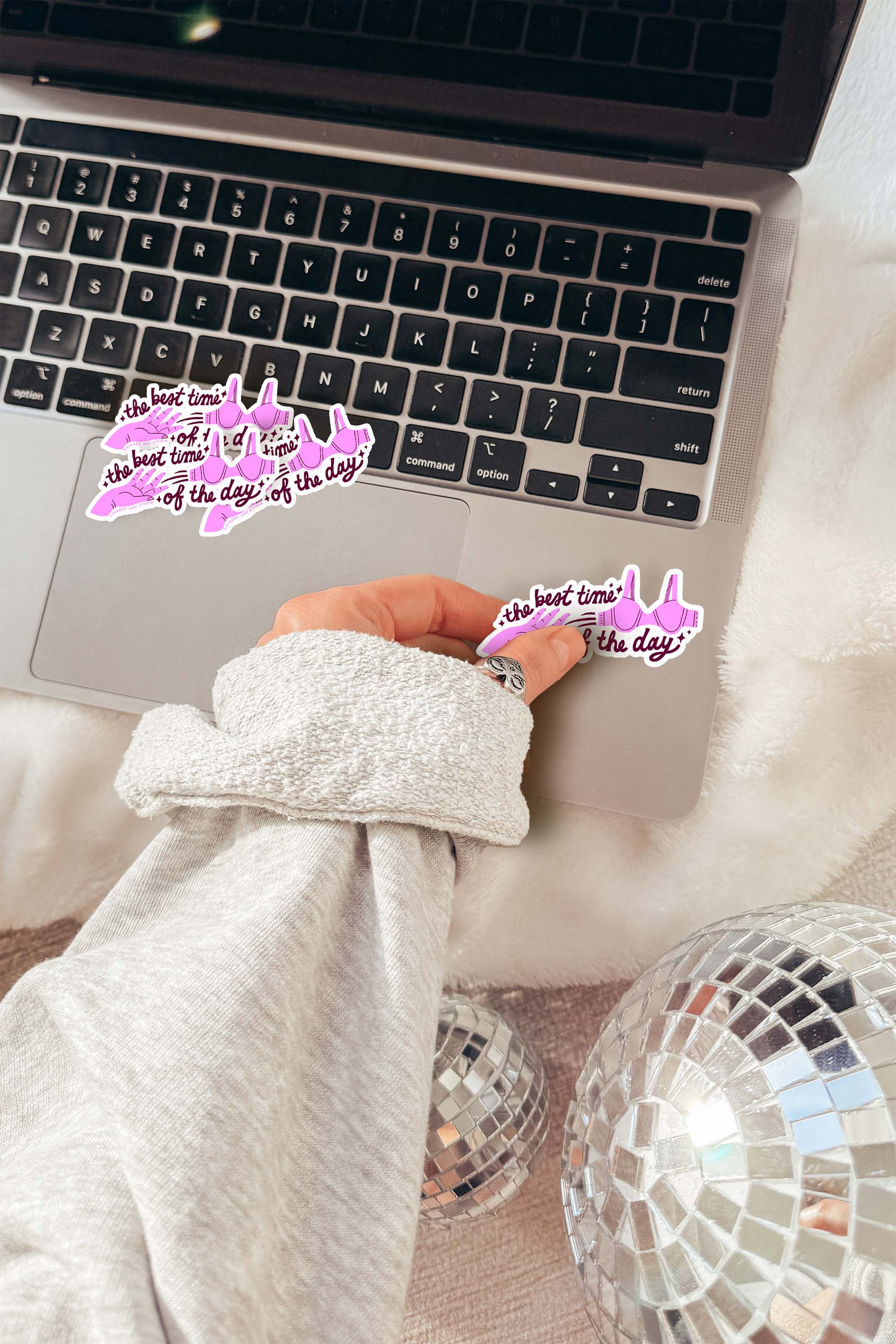 Best Time of Day, Funny Feminist Sticker